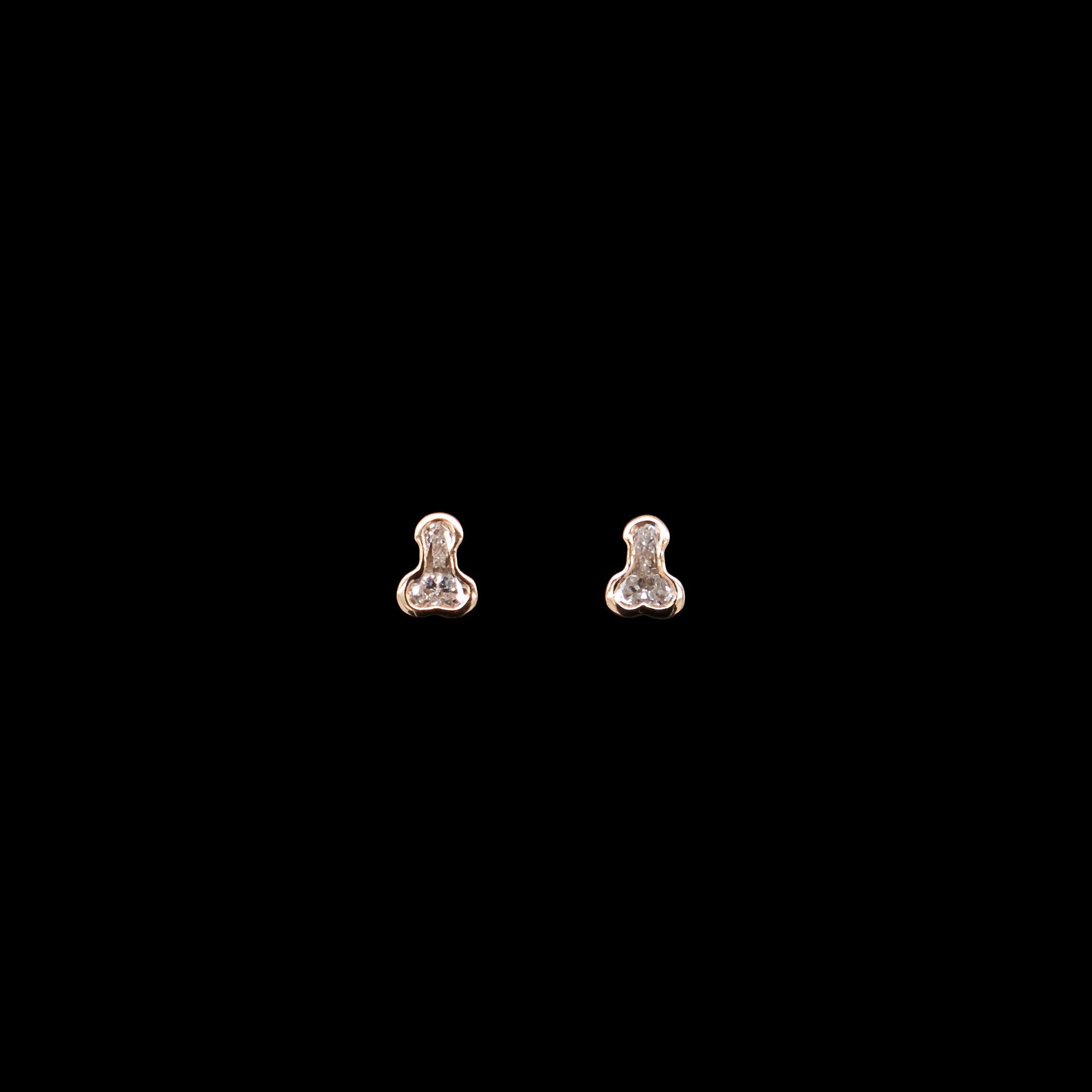 dick diamond studs