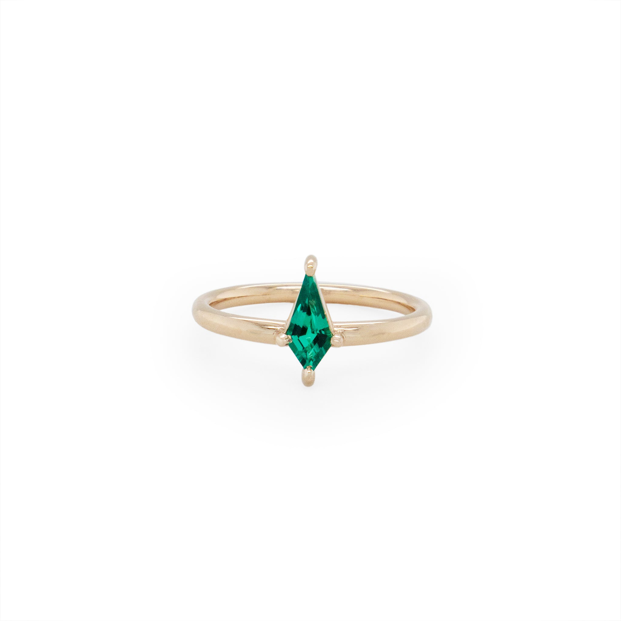 Emerald Brut Ring