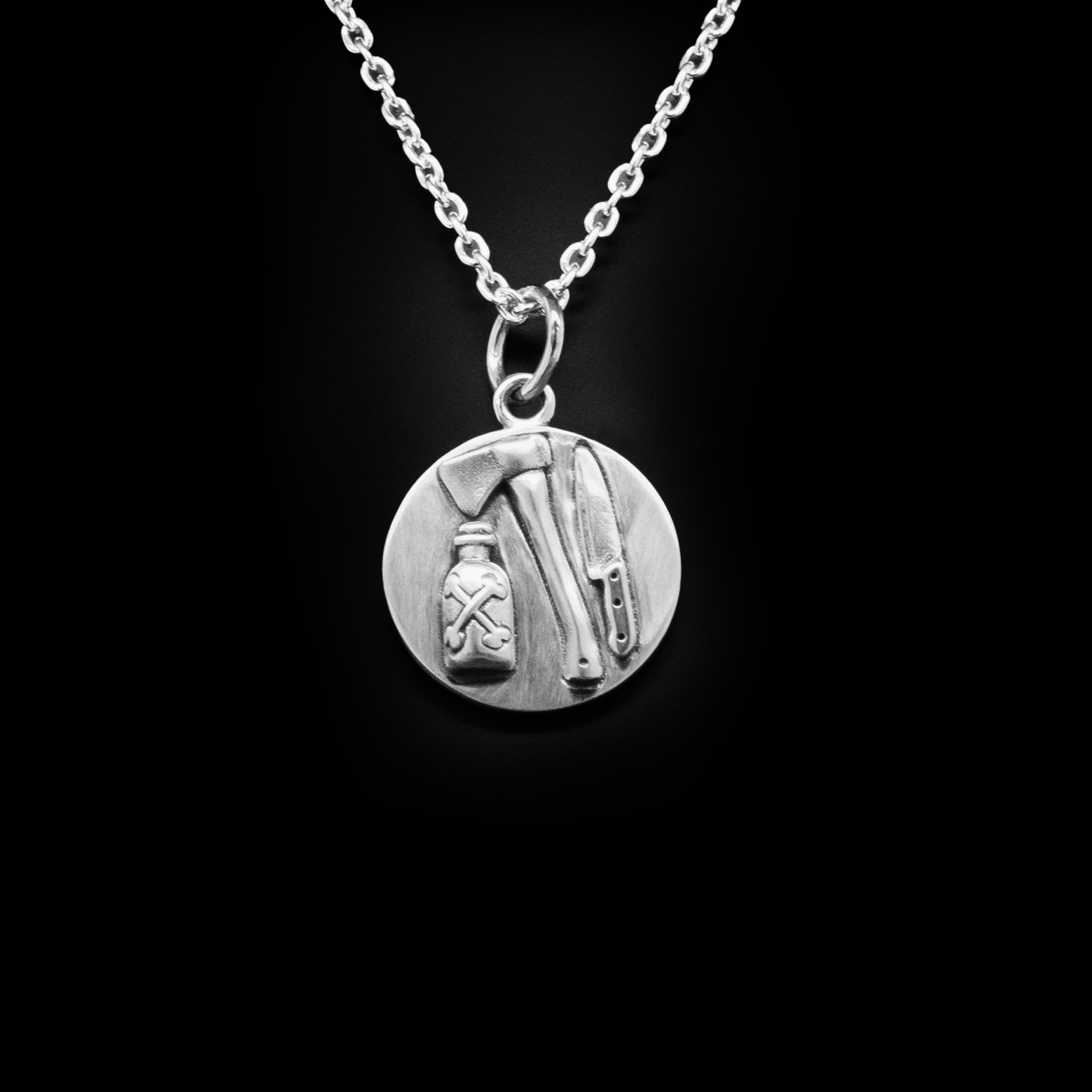silver charm for necklace