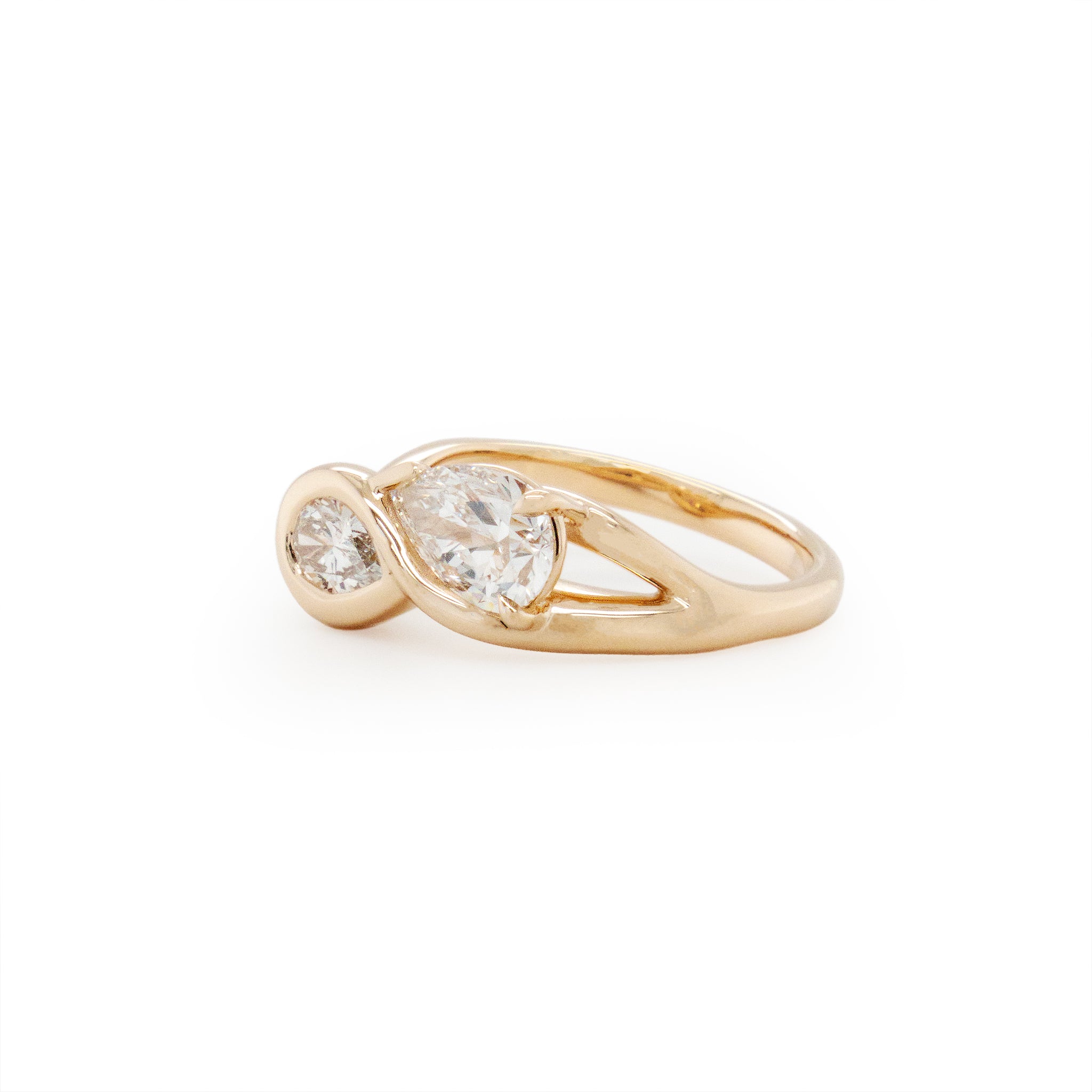 Pear Pair Ring