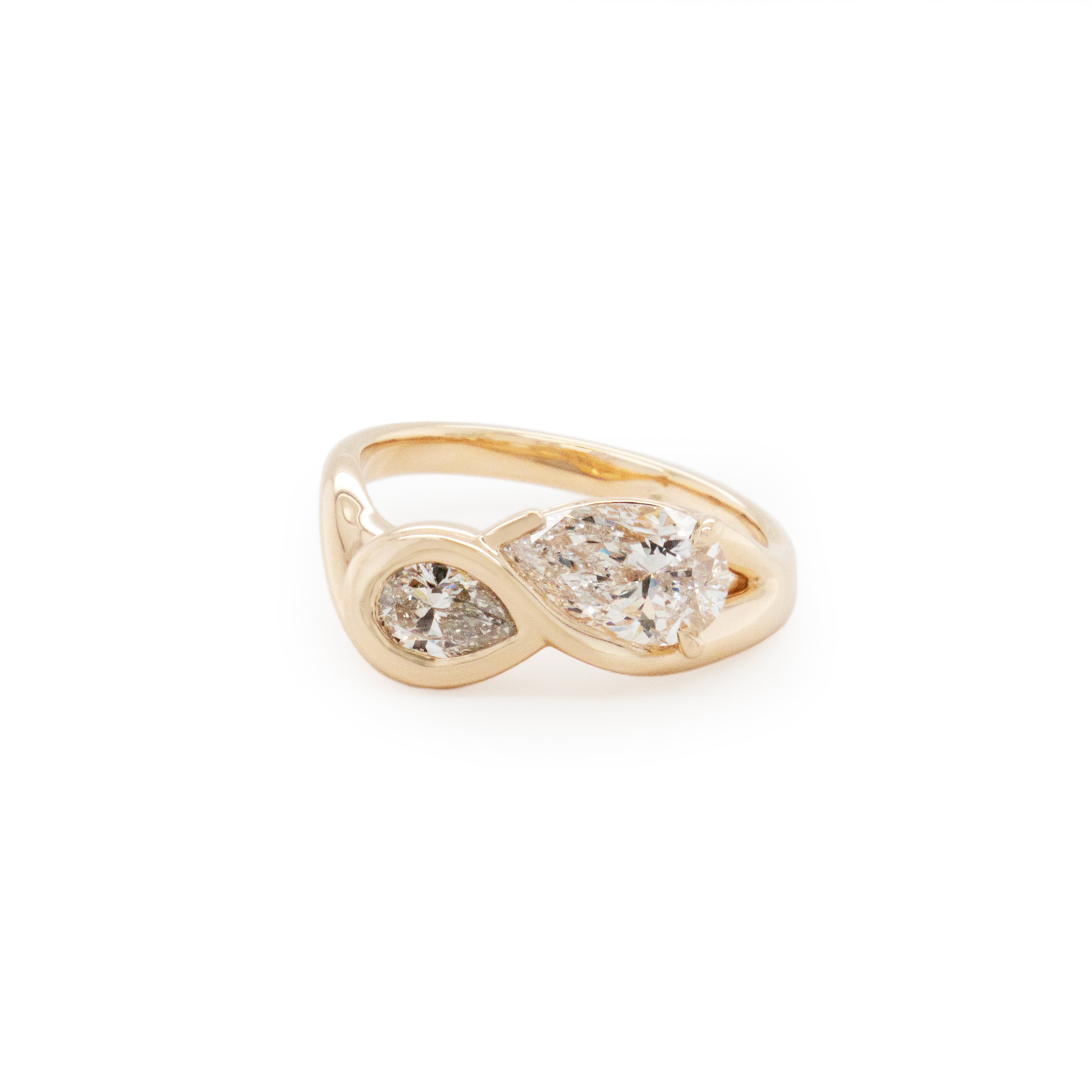 Pear Pair Ring
