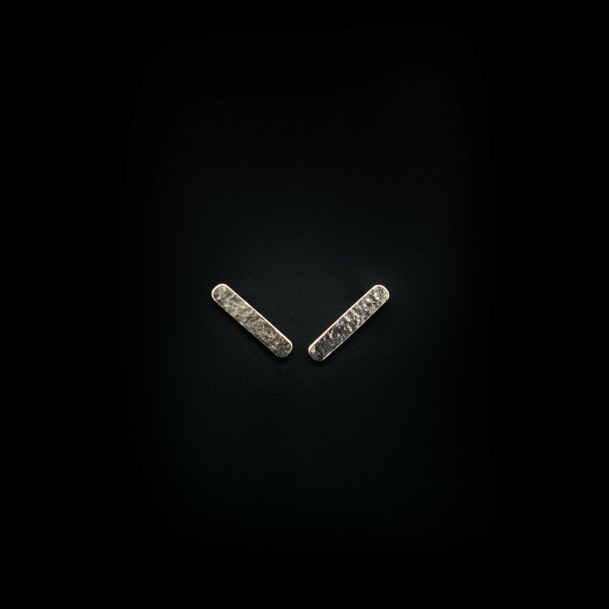 unique gold studs