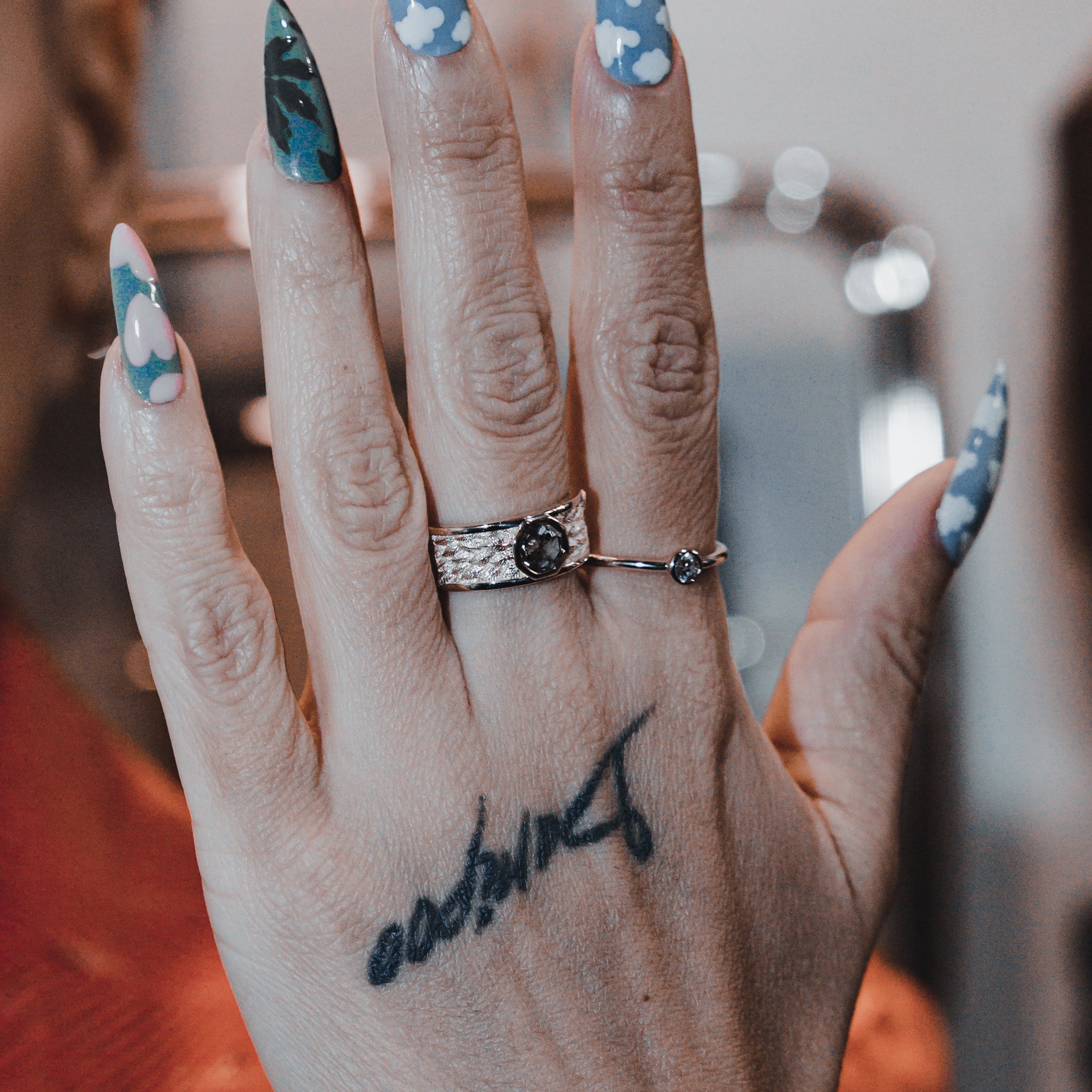 bird inspired ring
