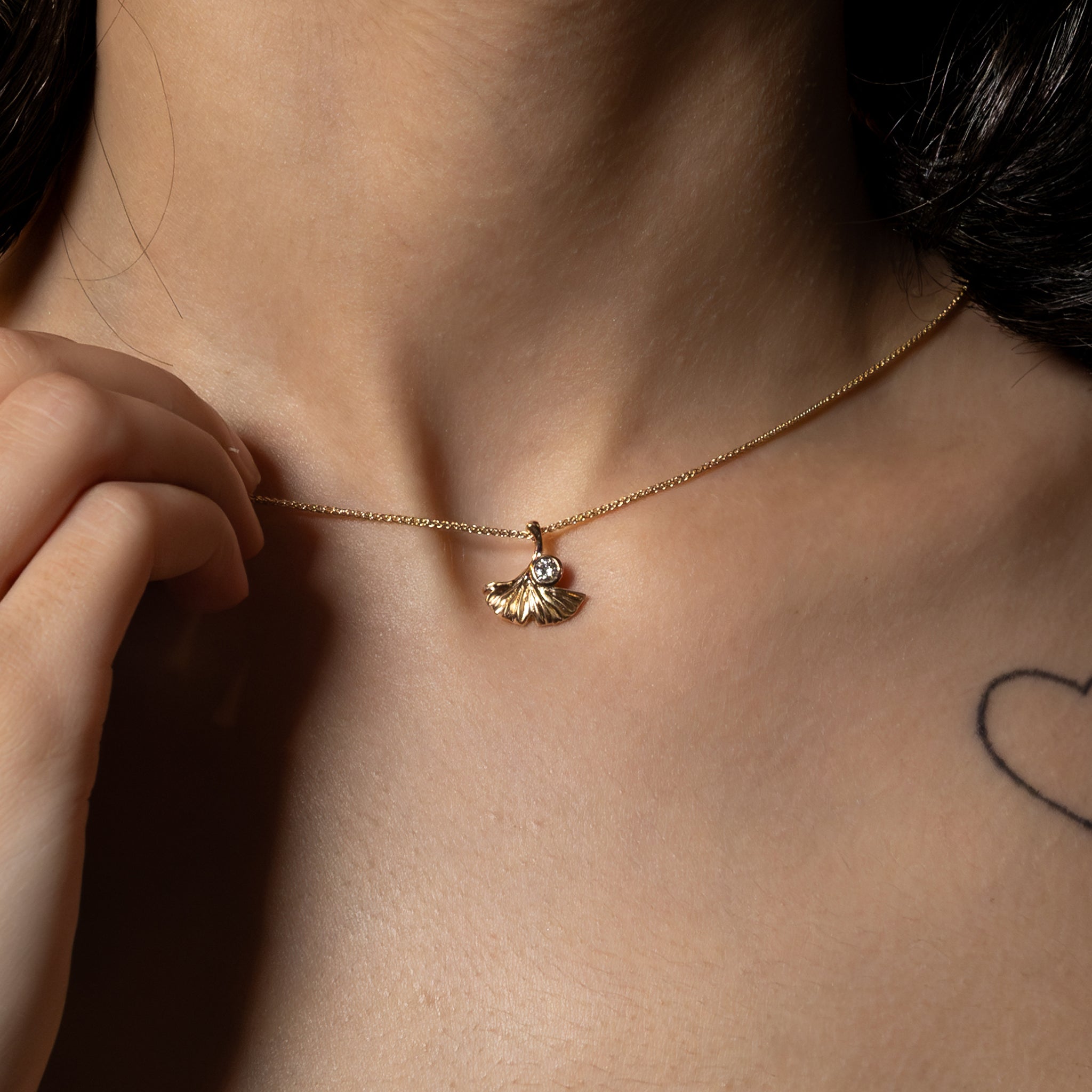 Ginkgo Necklace