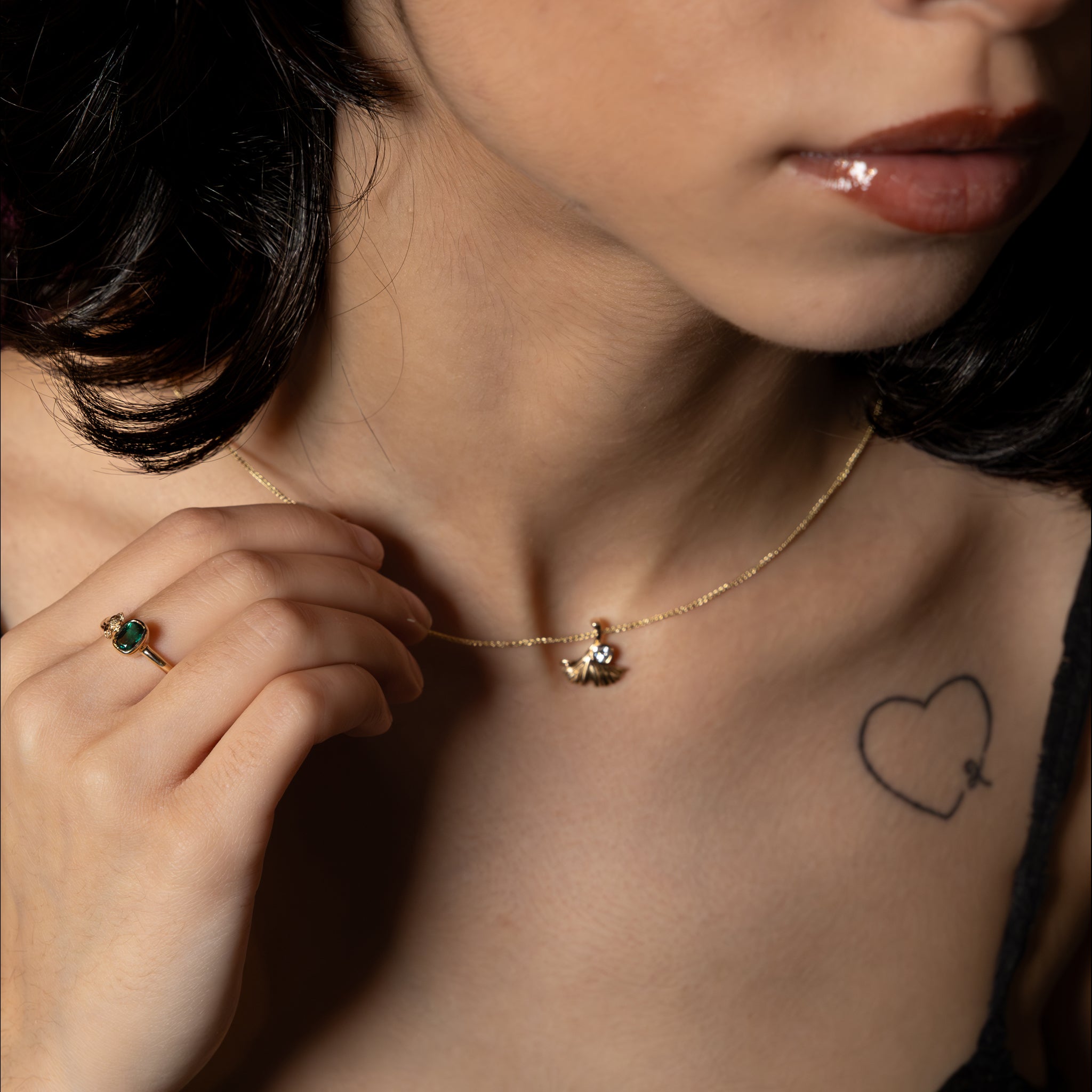 Ginkgo Necklace