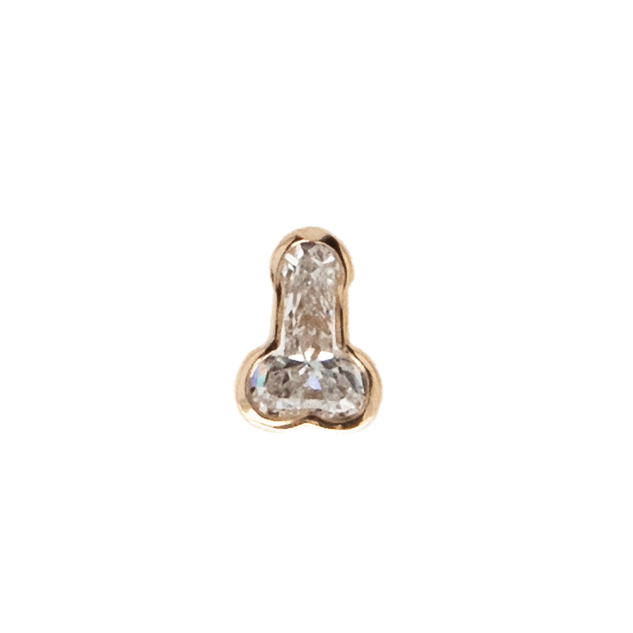 diamond penis stud