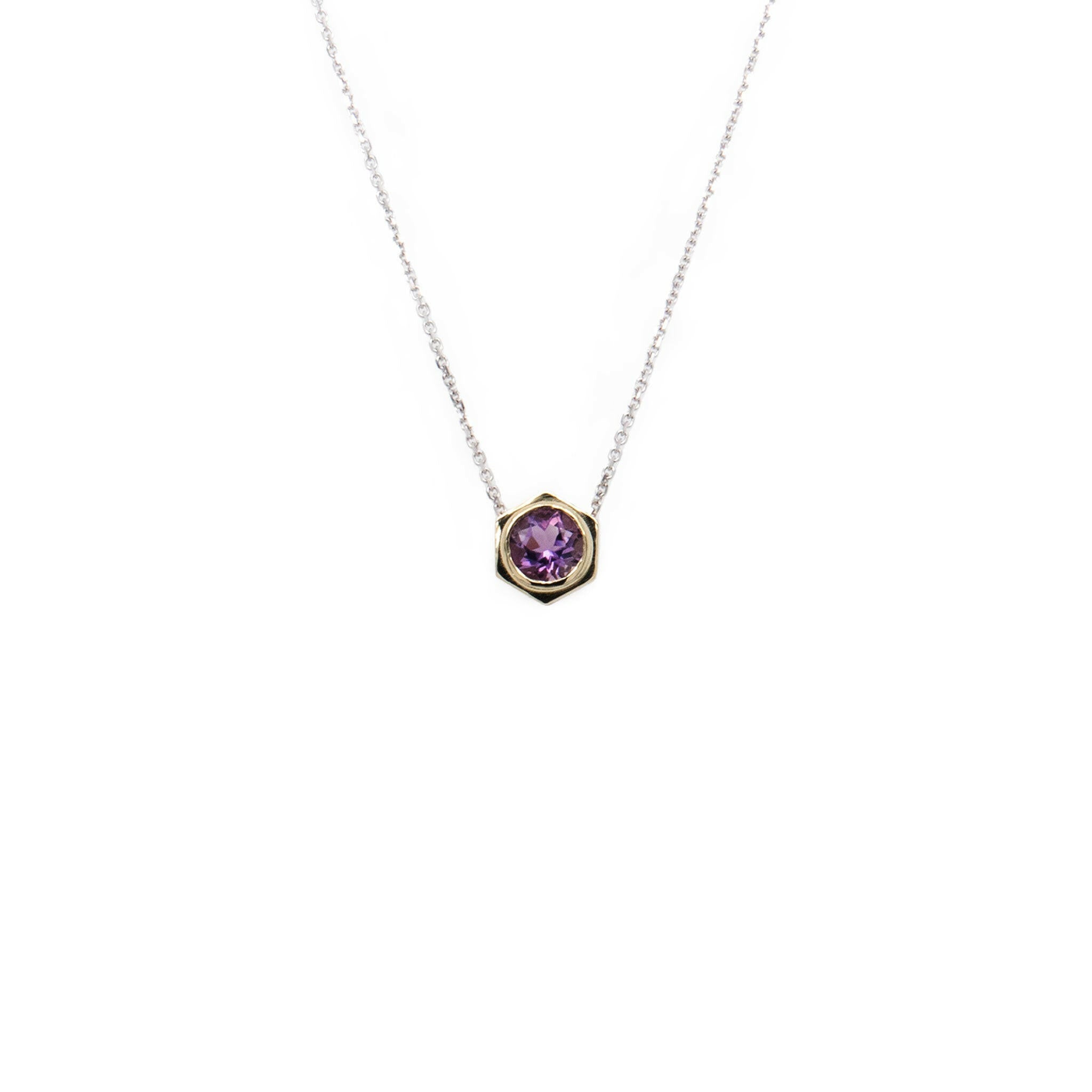 hex bolt pendant- ilah jewelry