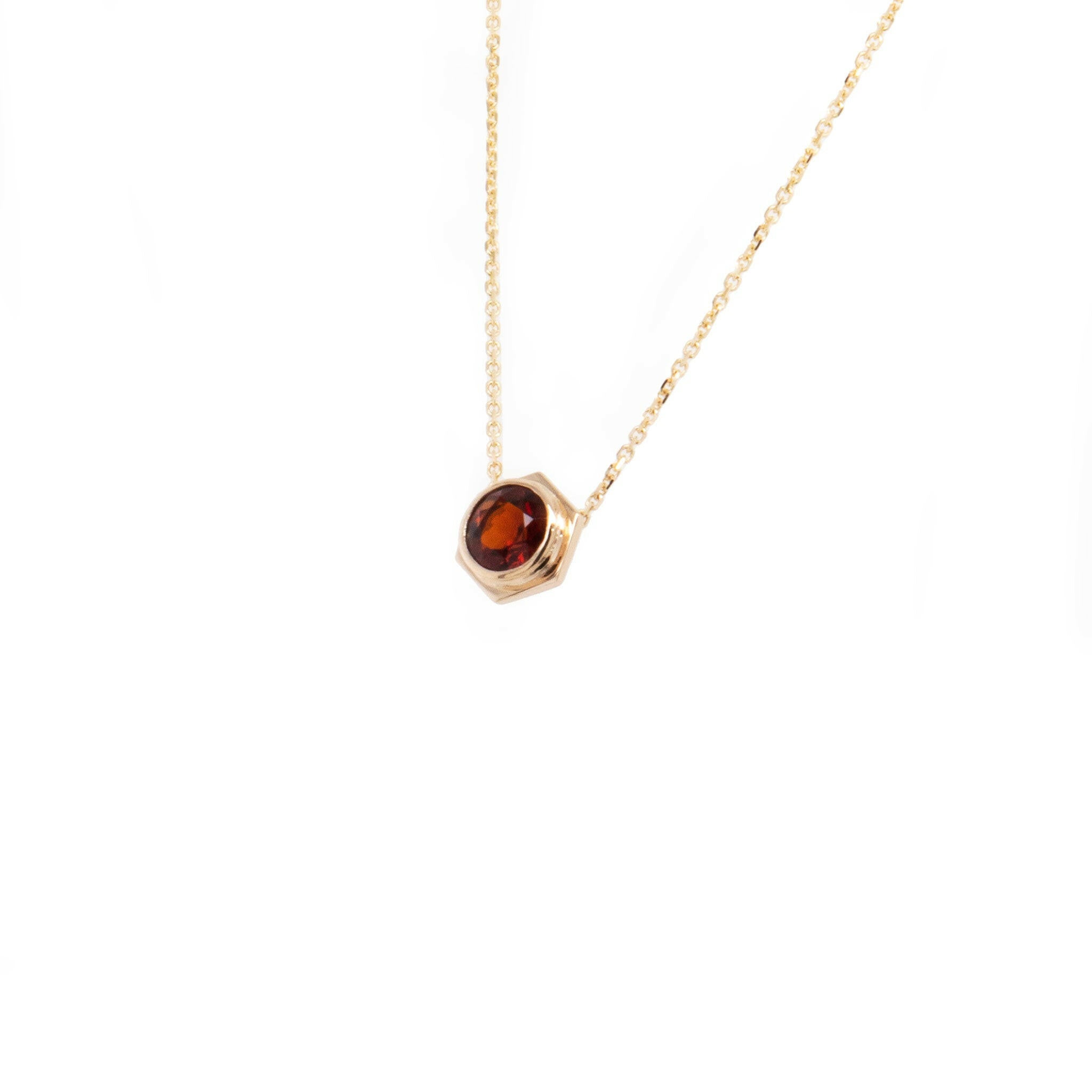 hex bolt pendant- ilah jewelry