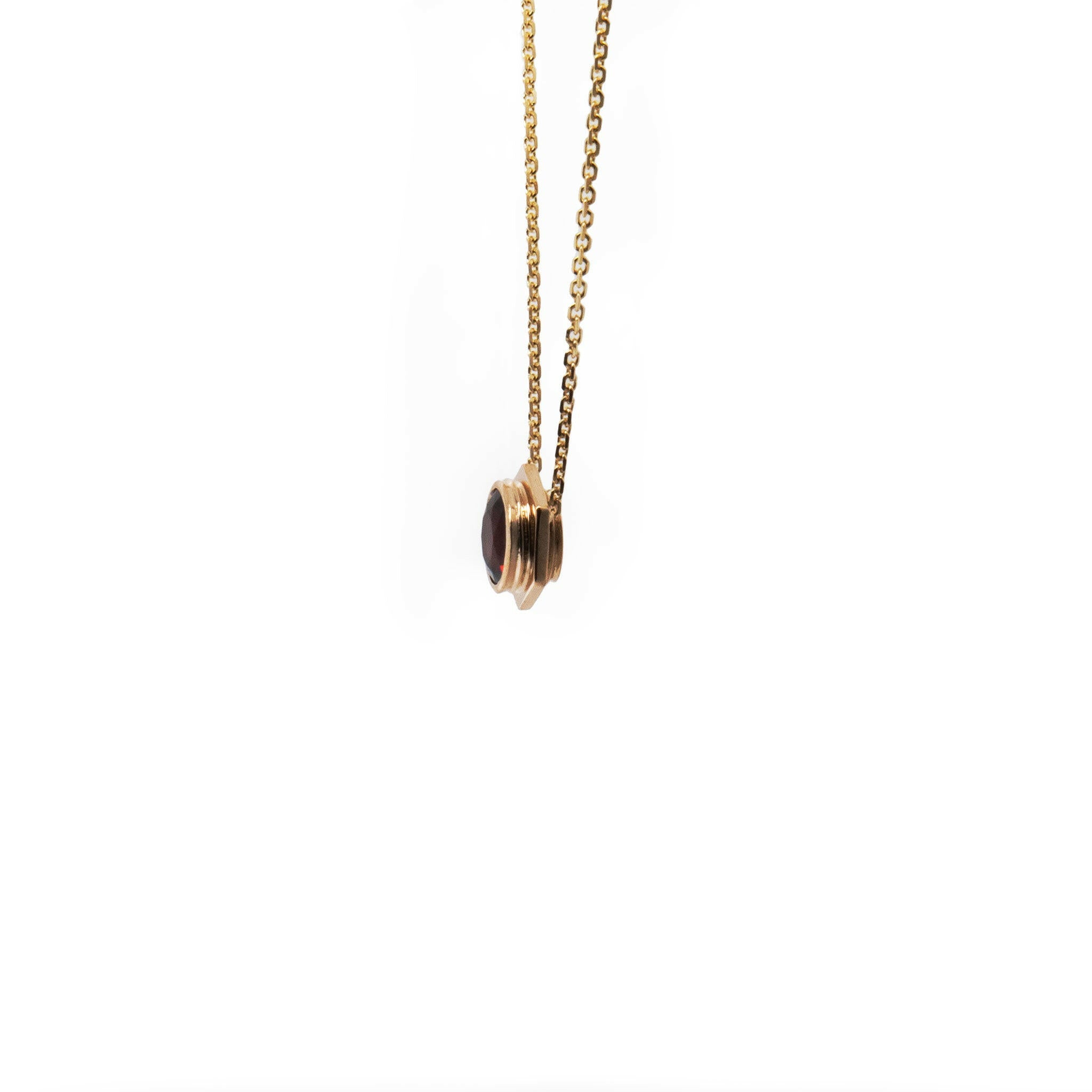 hex bolt pendant- ilah jewelry