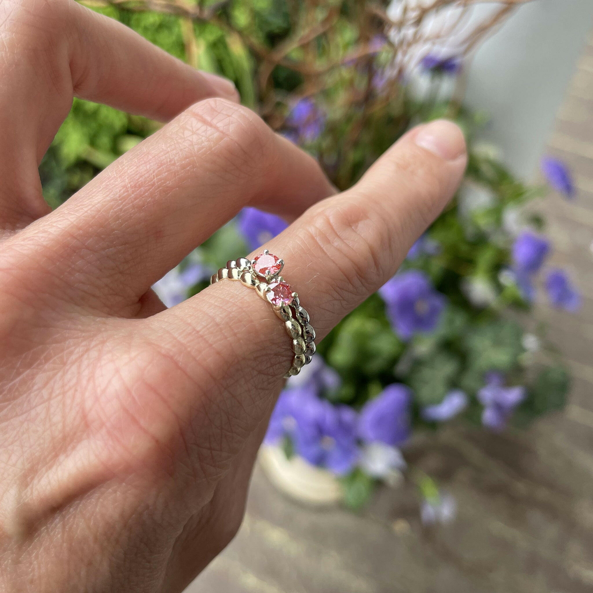 orange engagement rings