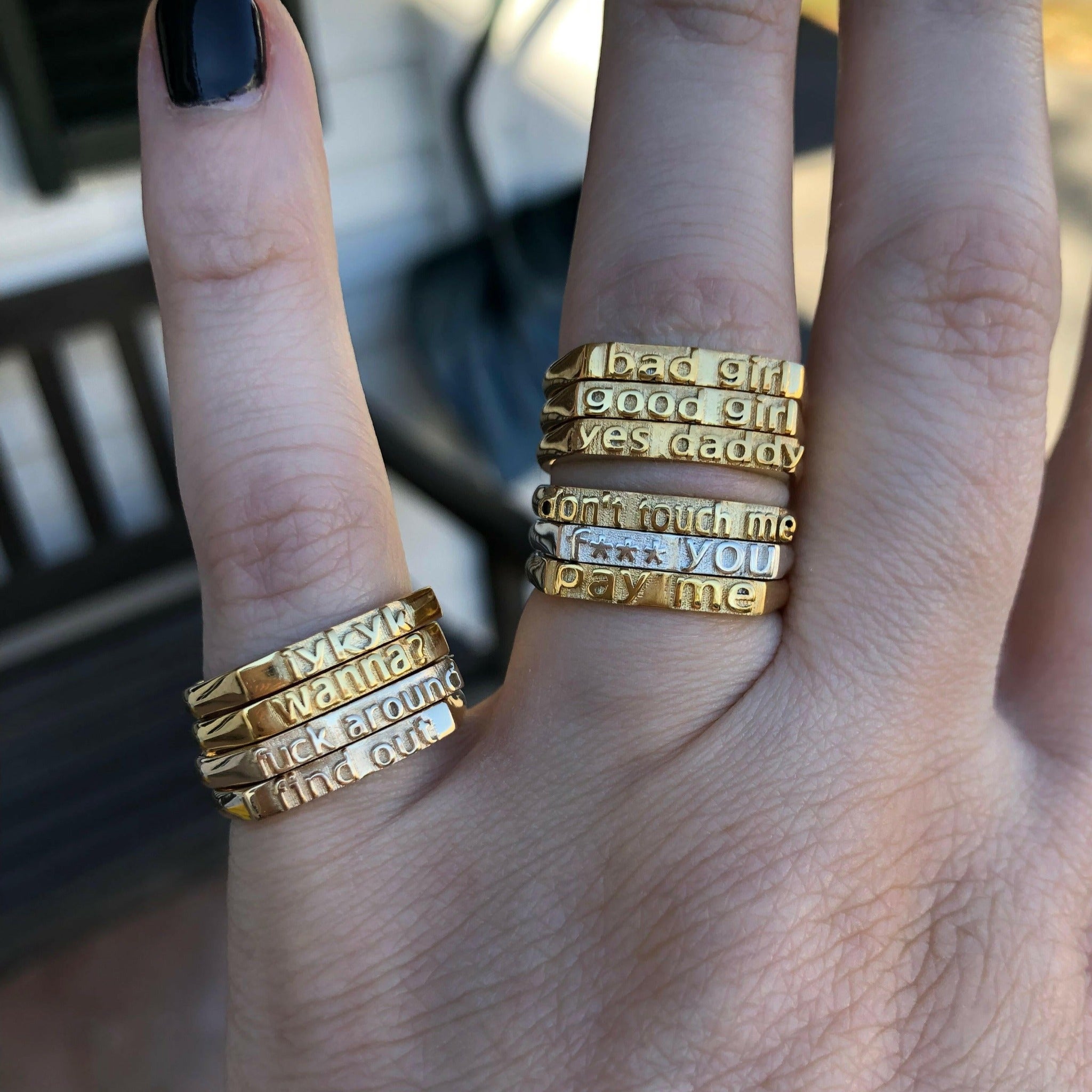 yes daddy - Ilah Cibis Jewelry-Rings