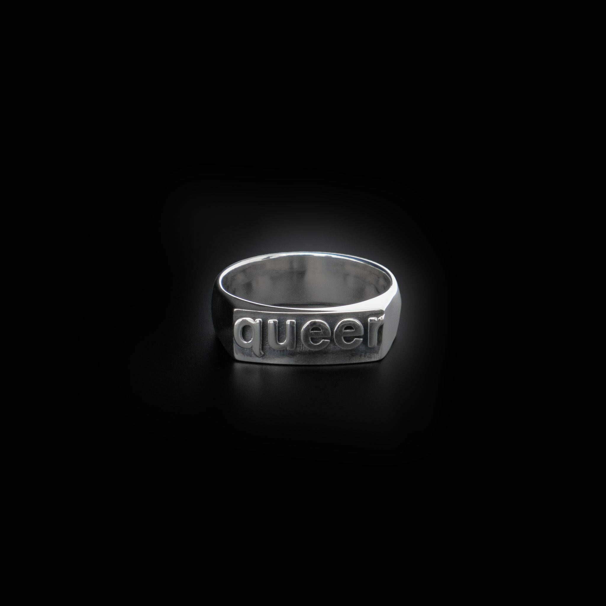 stacking silver ring