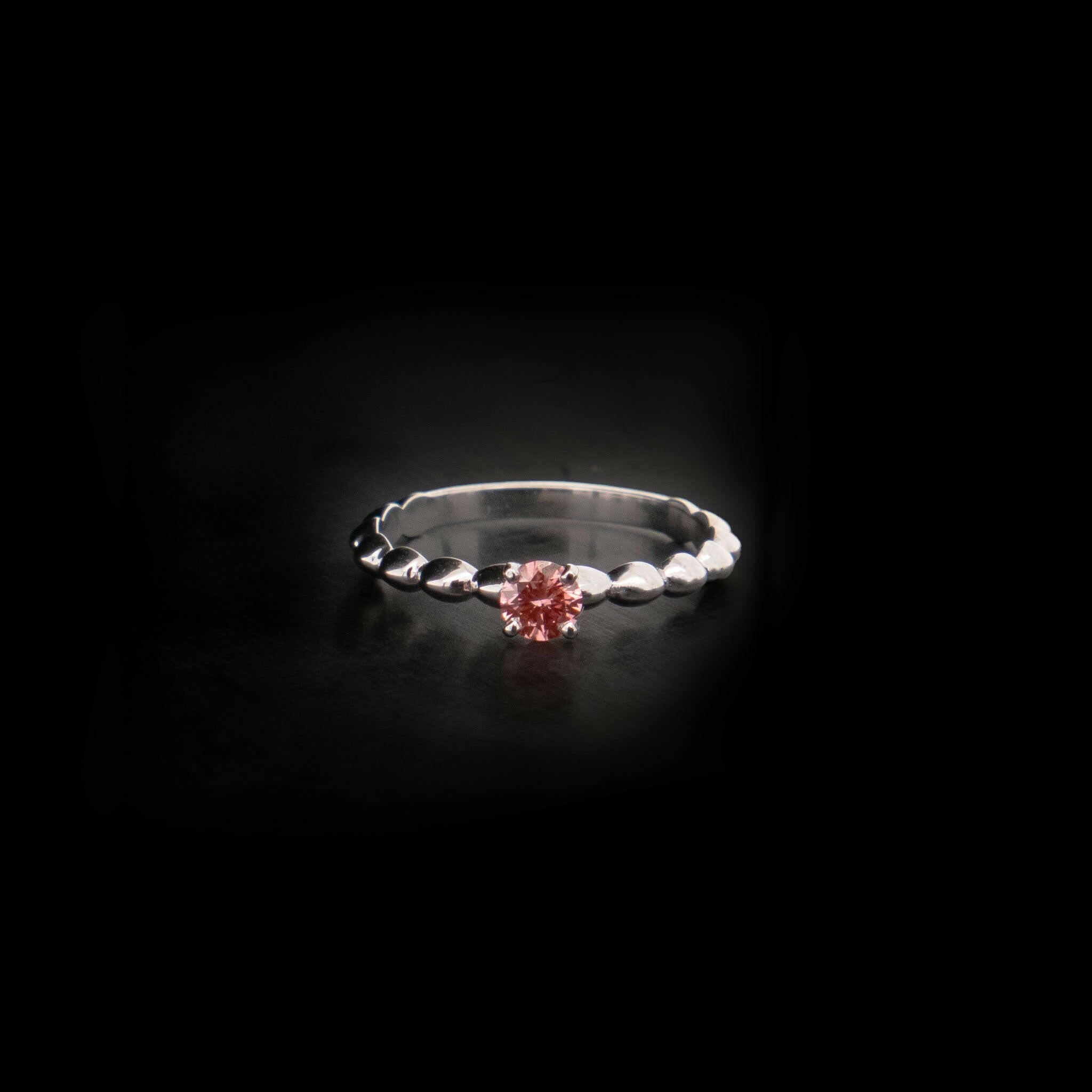 pink diamond ring