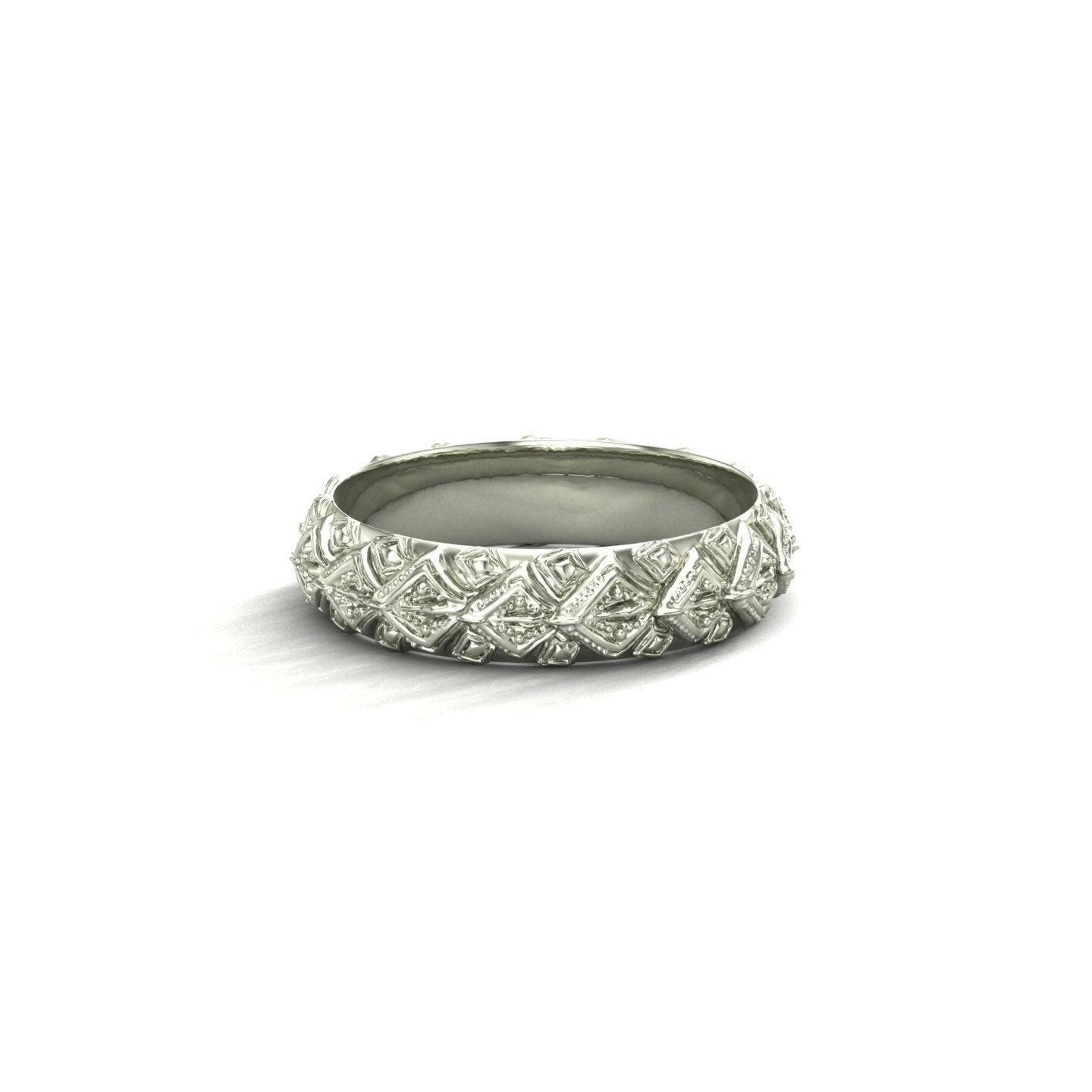 silver wedding band