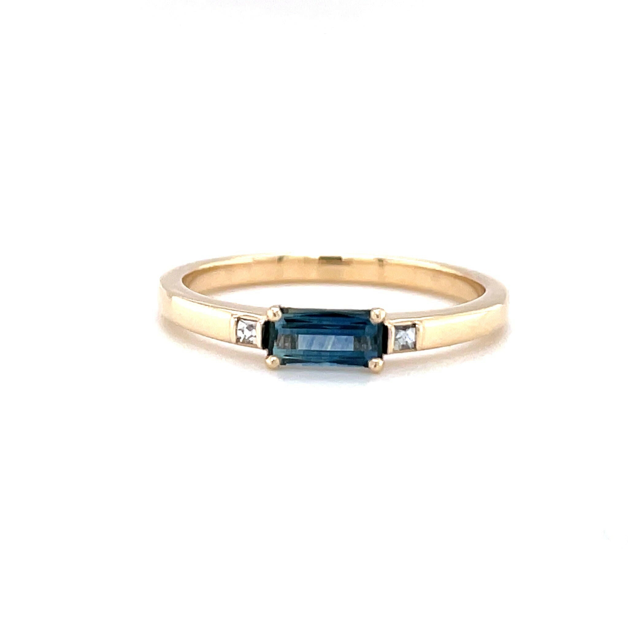 Montana sapphire ring