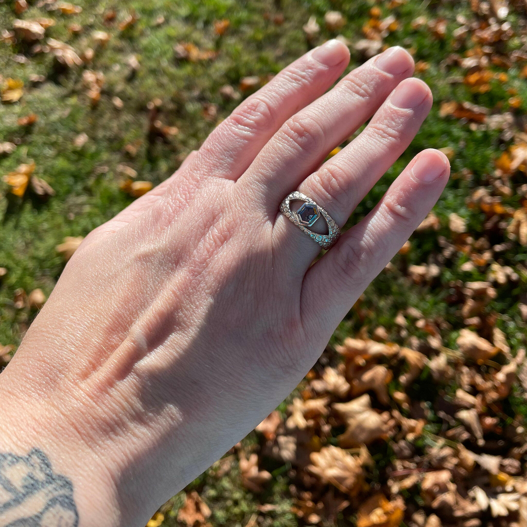 salt and pepper diamonds