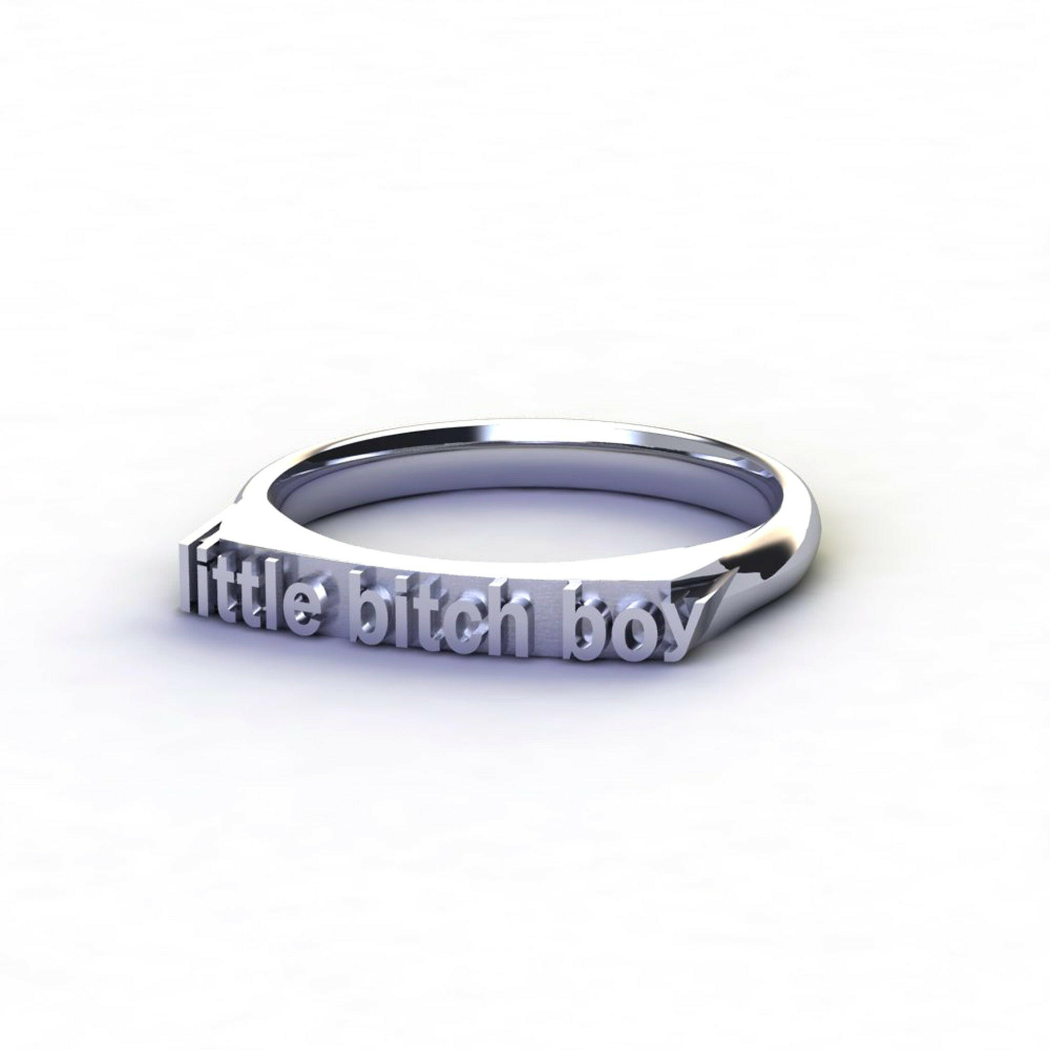 little bitch boy - Ilah Cibis Jewelry-Rings