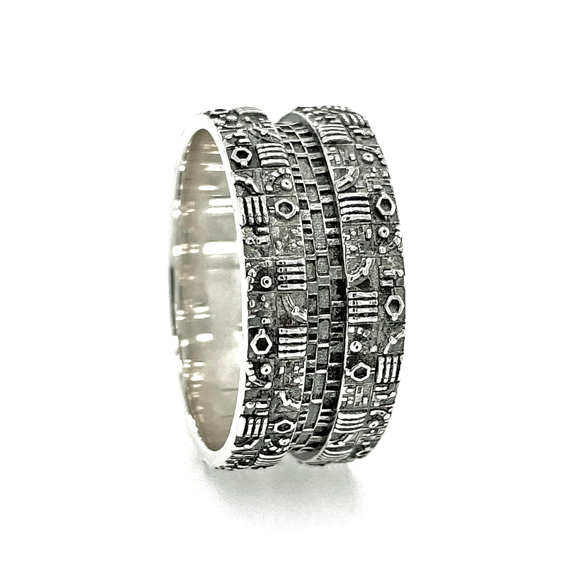 Meridian Trench Ring - Ilah Cibis Jewelry-Rings