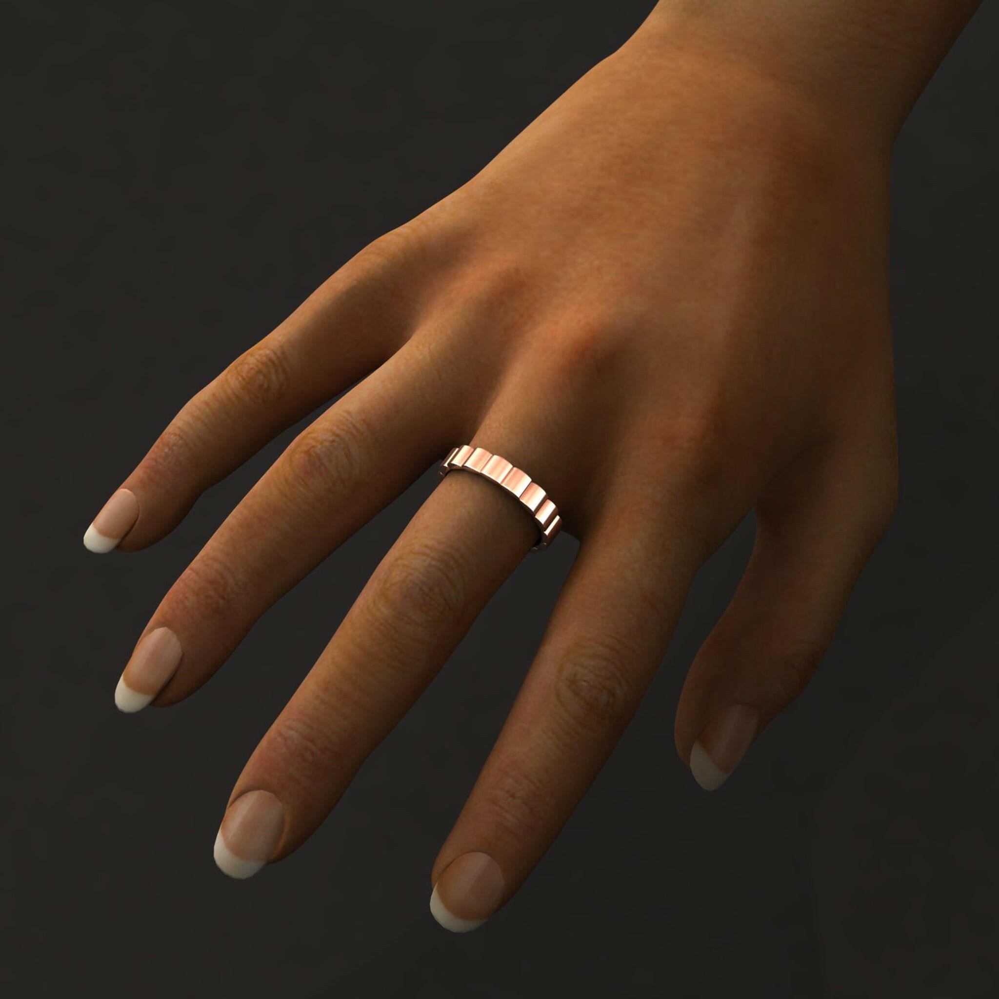 stackable textured band