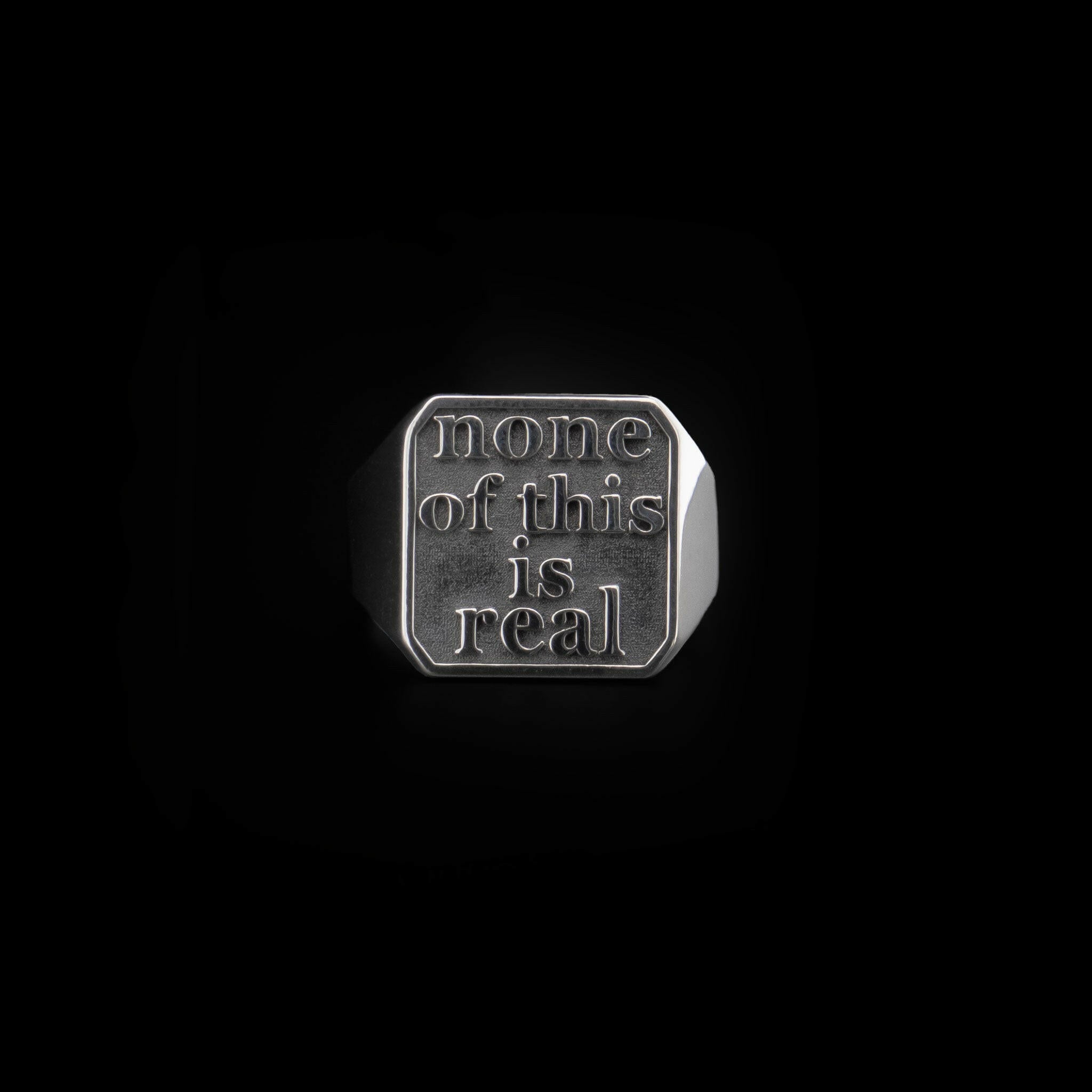 None of this is real ring