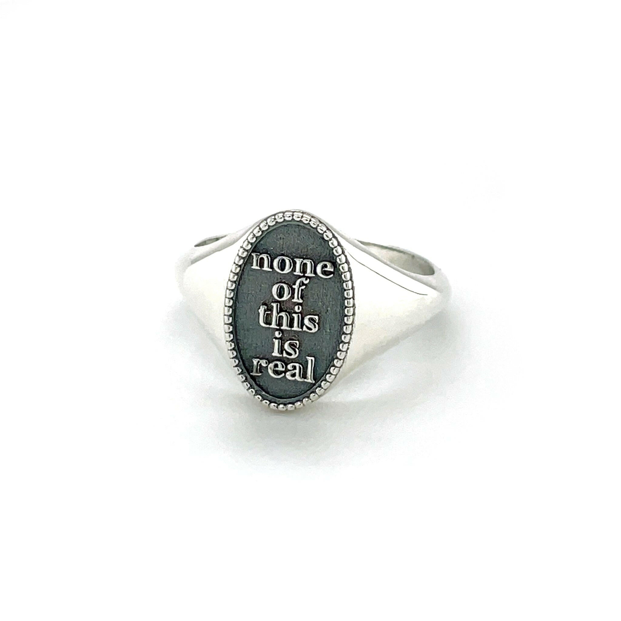 None of This is Real (Sweet) - Ilah Cibis Jewelry-Rings