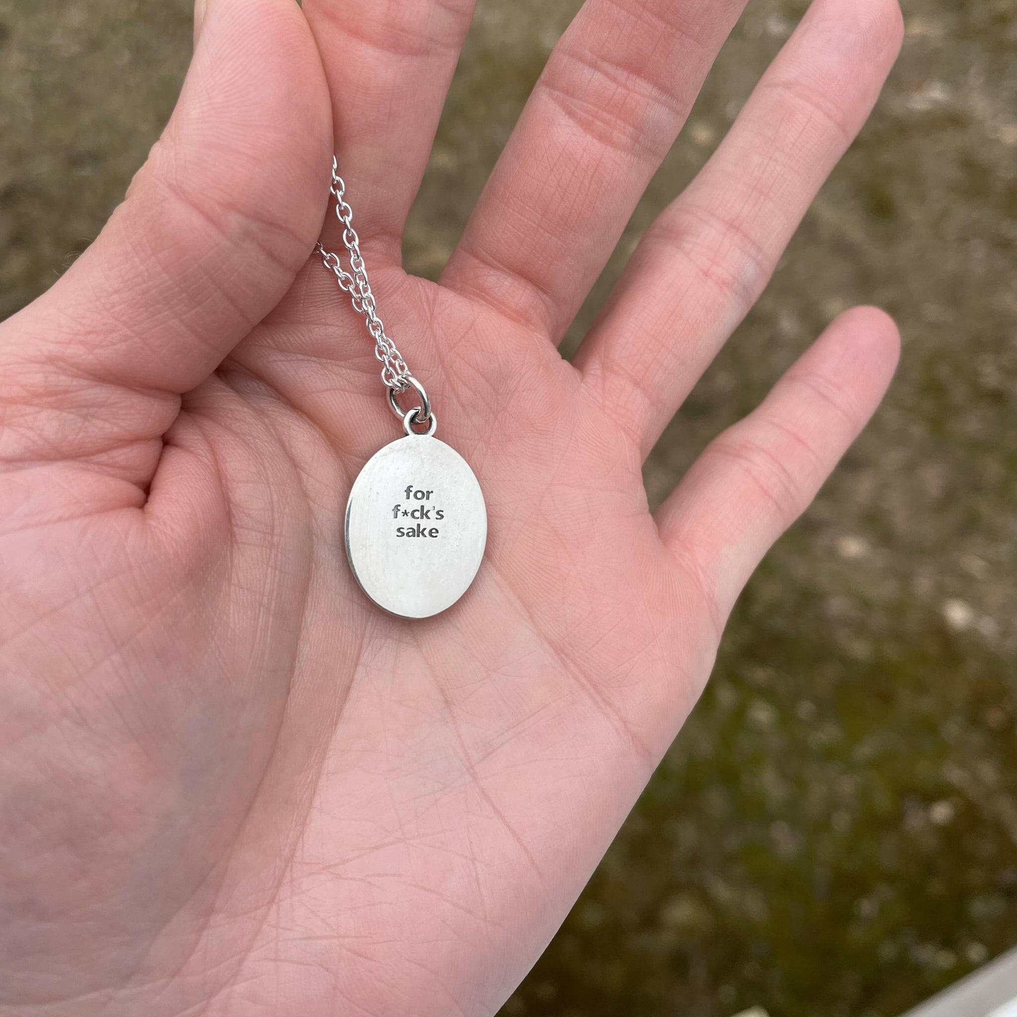 silver pendant