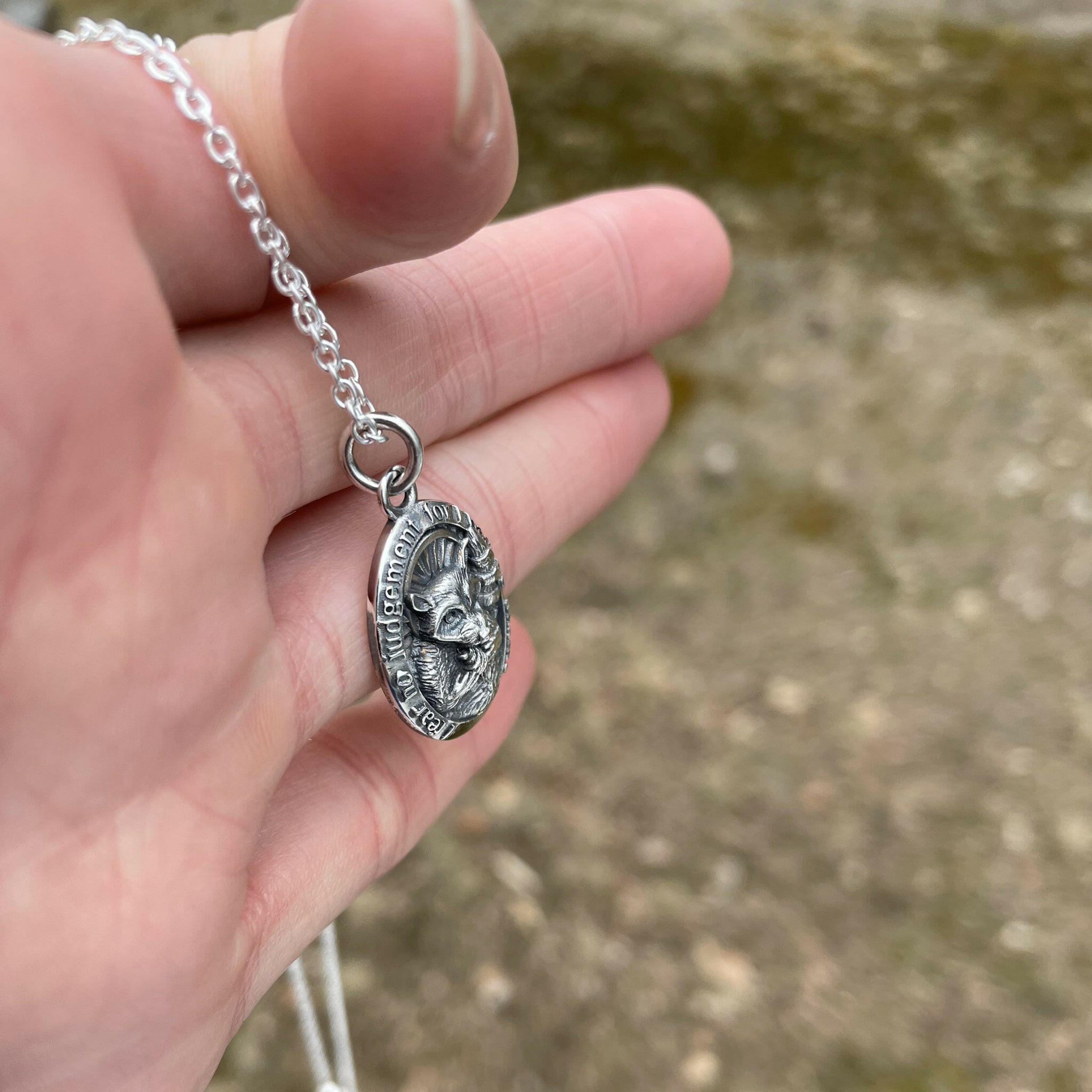 silver pendant