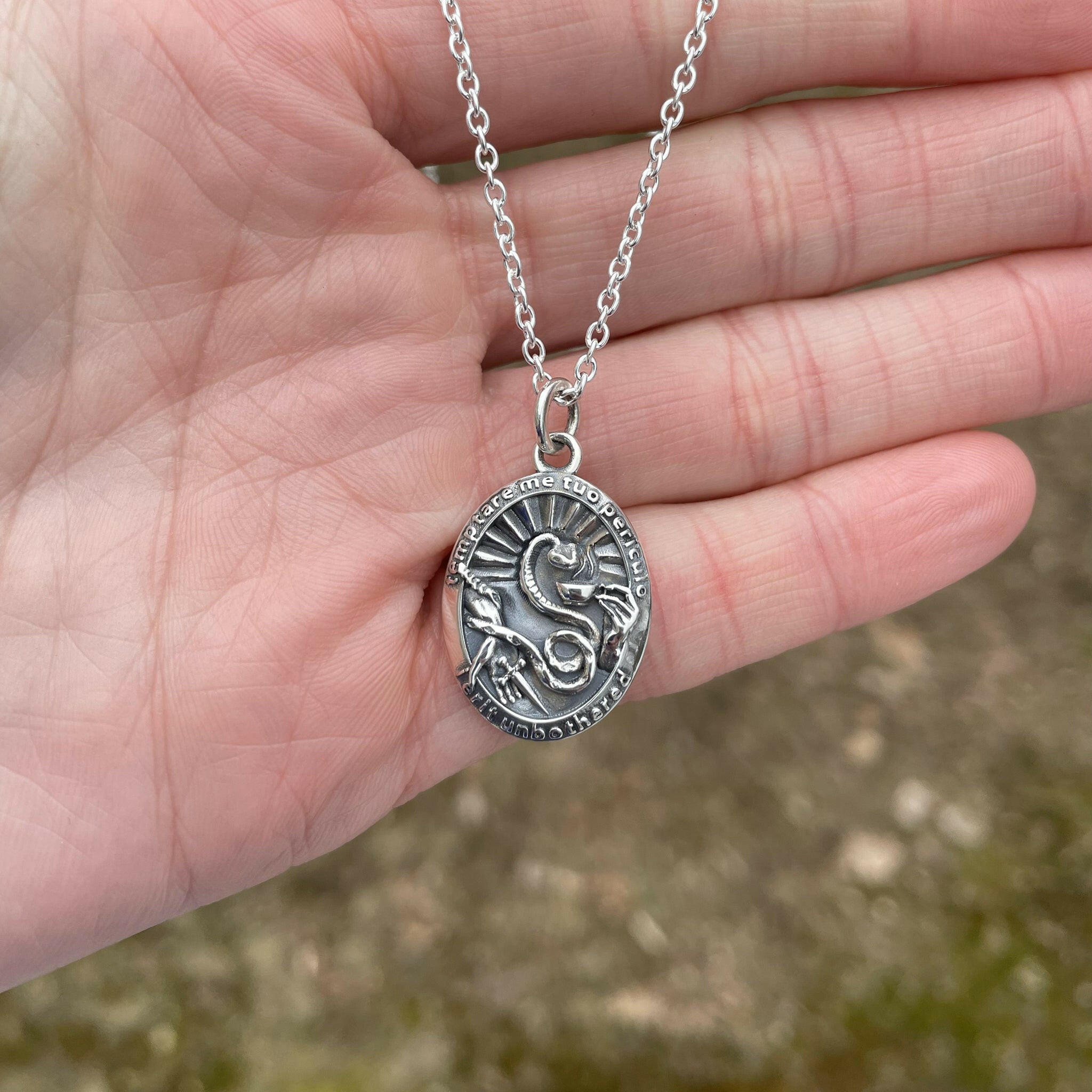 snake pendant