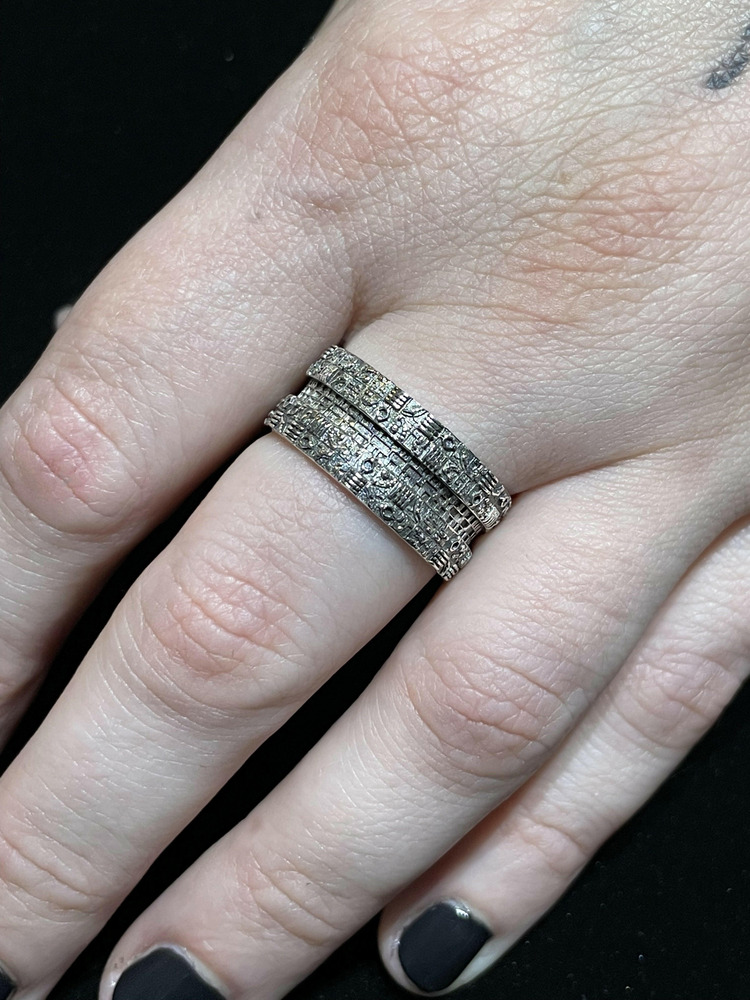 Meridian Trench Ring - Ilah Cibis Jewelry-Rings