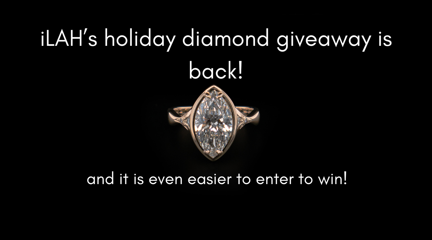 iLAH Jewelry Holiday Diamond Event: The Diamond Dig