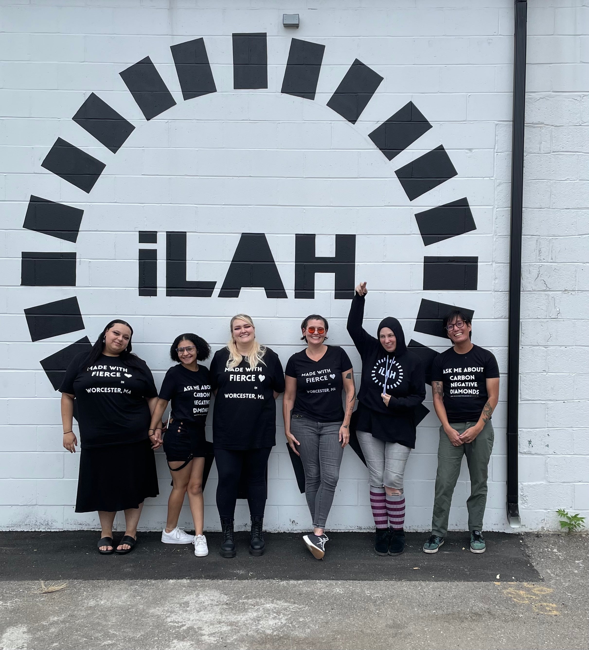 Read about the iLAH retail experience!-Alternative jewelry, jewelry store Worcester MA, lab grown diamonds, queer owned jewelry, responsibly sourced, punk jewelry