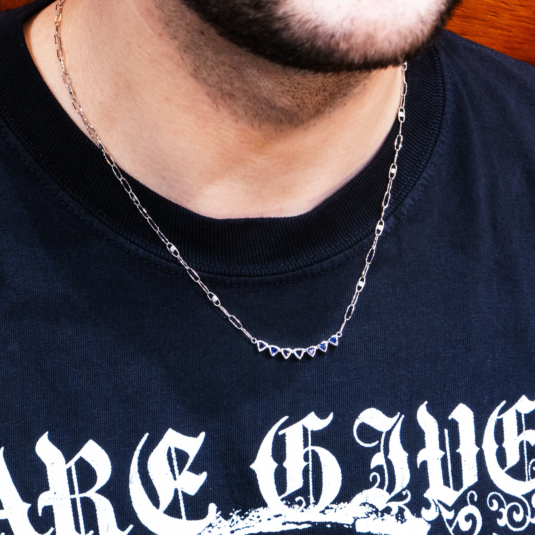 Platinum Bedrock Necklace