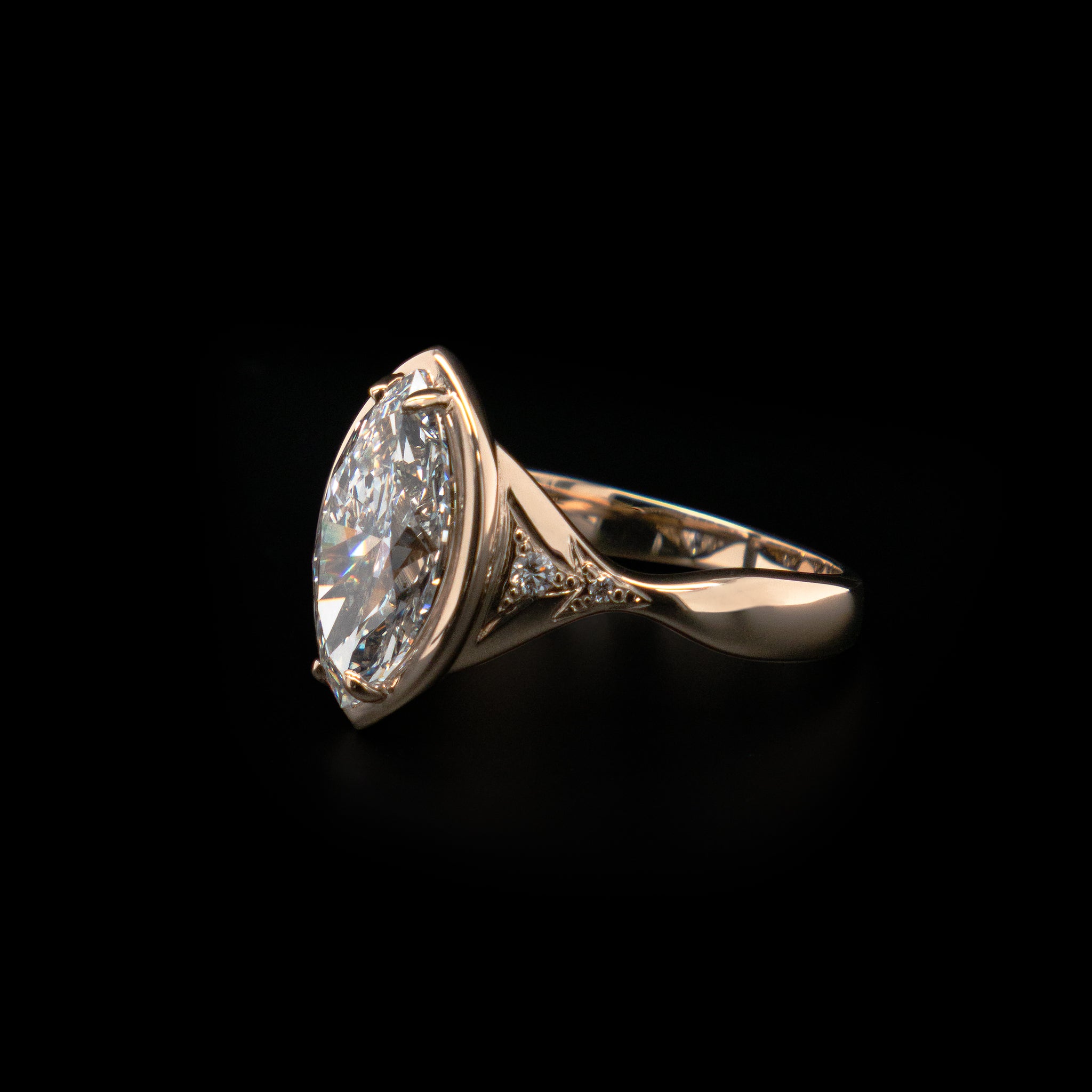 Marquise Bowtie ring