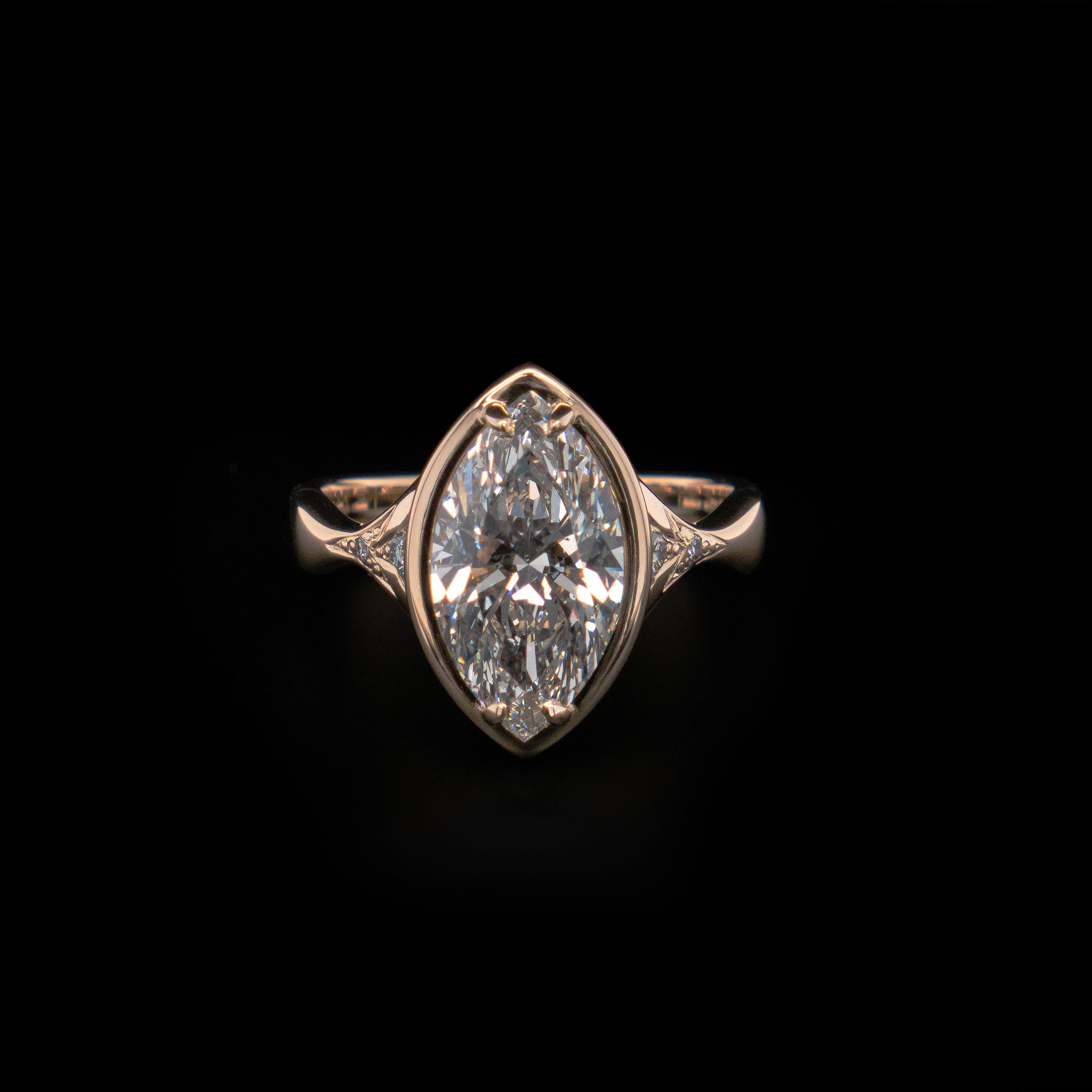 Marquise Bowtie ring