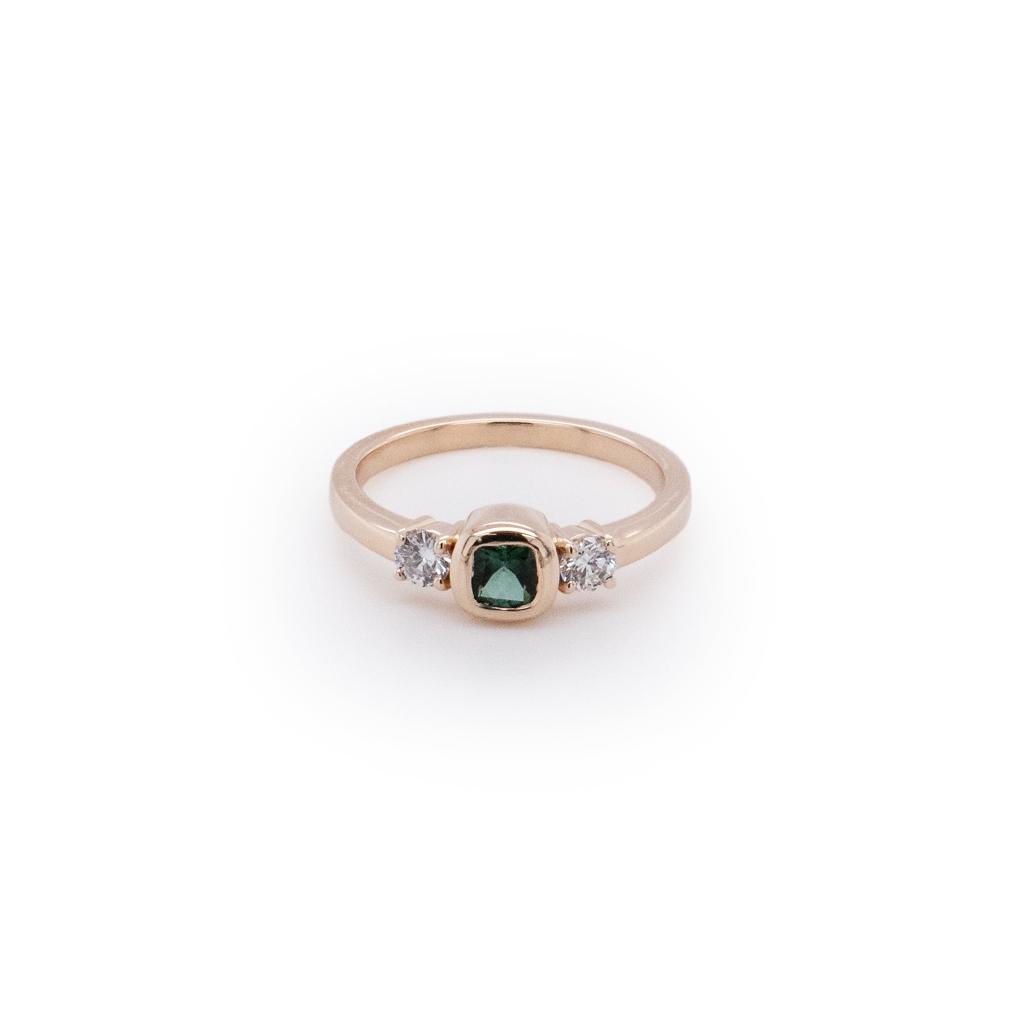 Green Tourmaline Ring