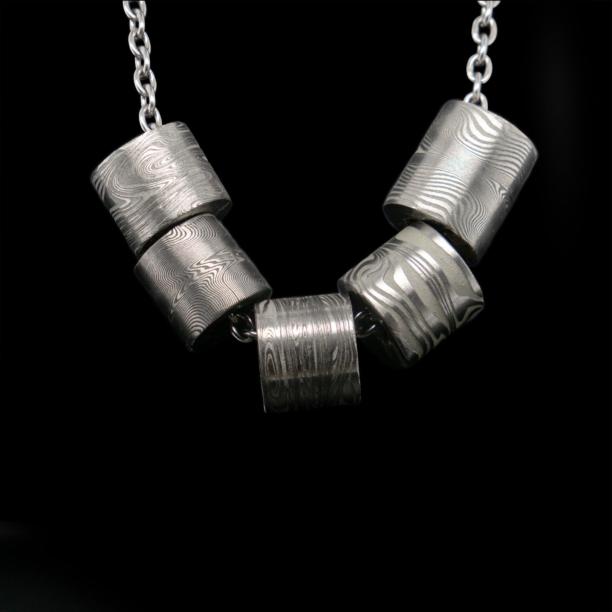 Damascus Lume Beads