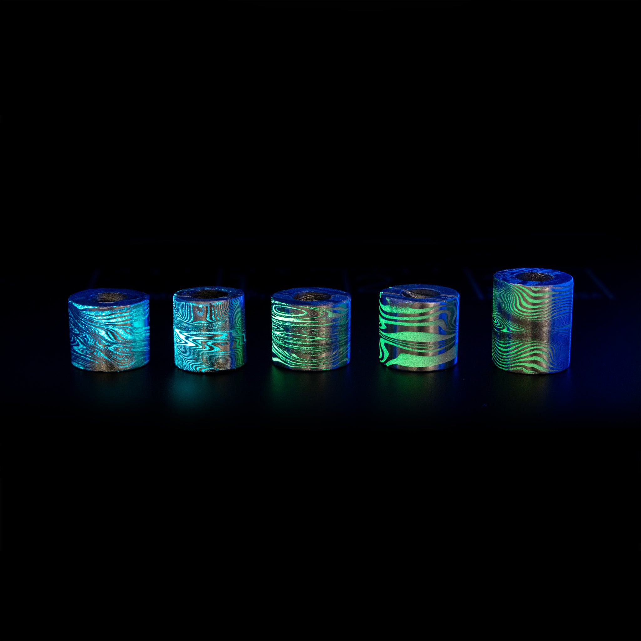 Damascus Lume Beads