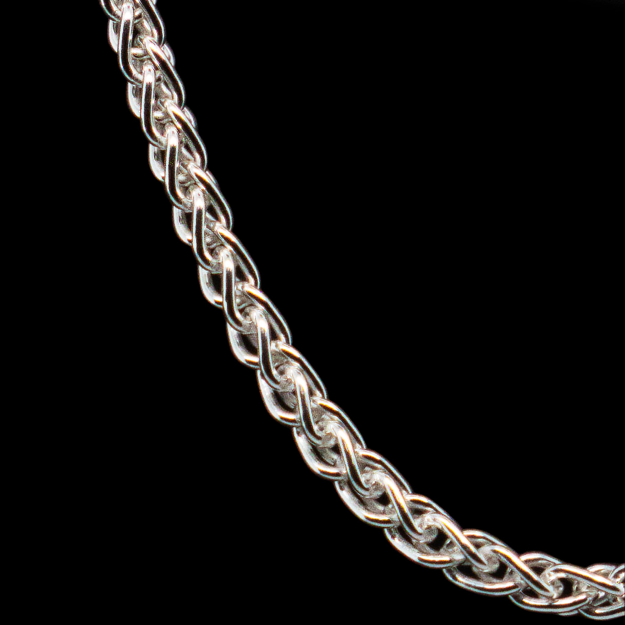 Sterling Silver Spiga Chain