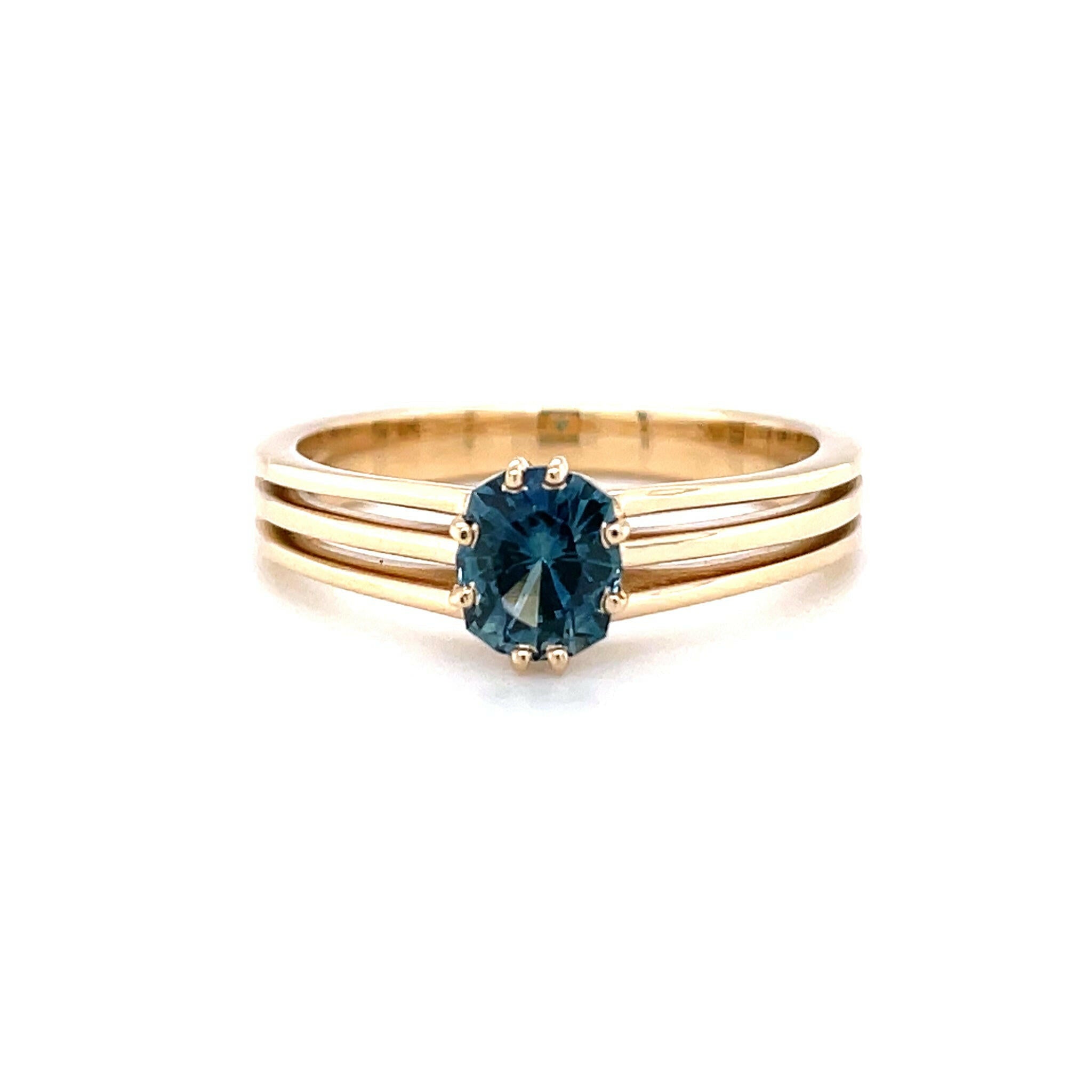 Montana Sapphire- Ilah Cibis Jewelry-Rings