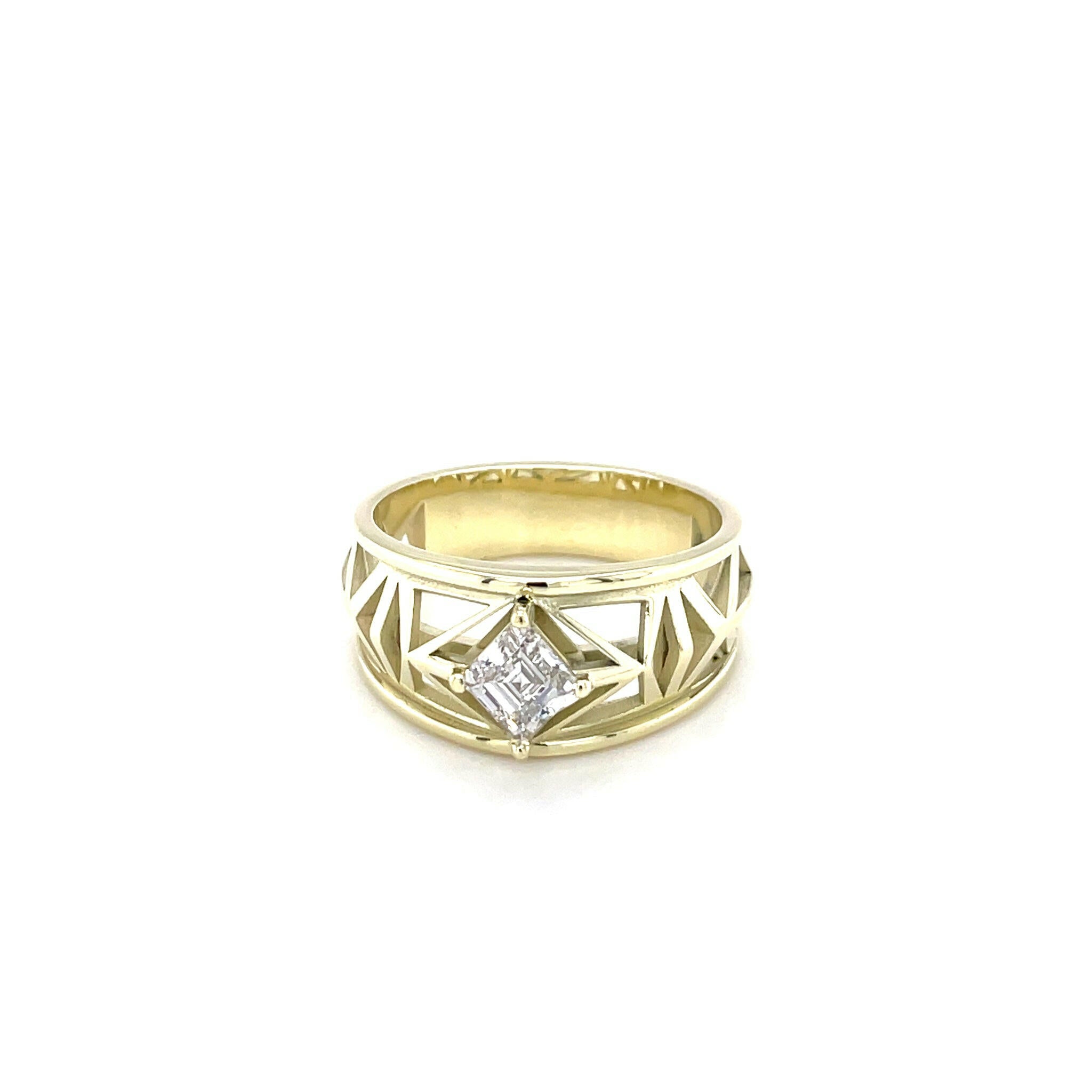 Triangulate  Ring - Ilah Cibis Jewelry-Rings