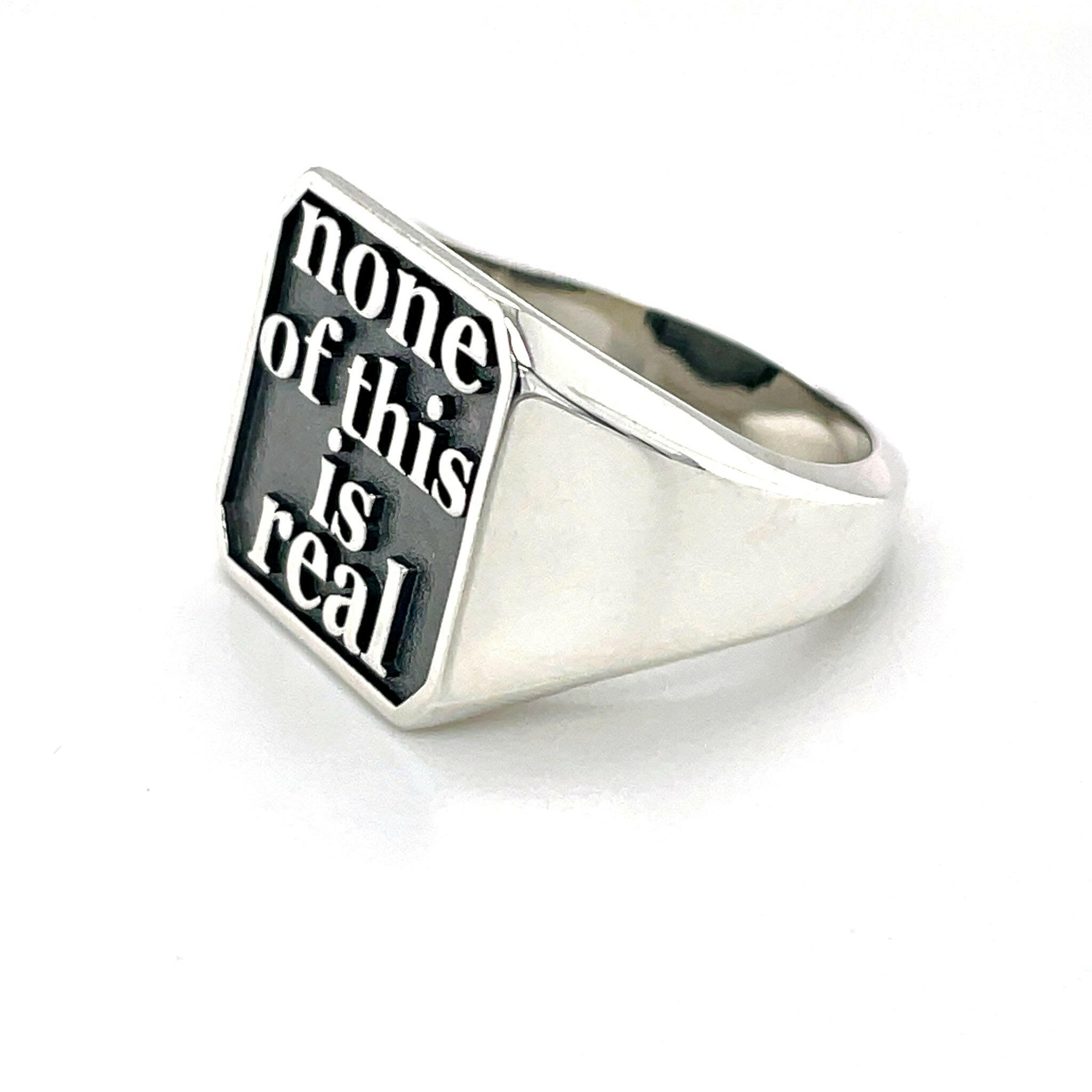 None of This is Real (Salty) - Ilah Cibis Jewelry-Rings