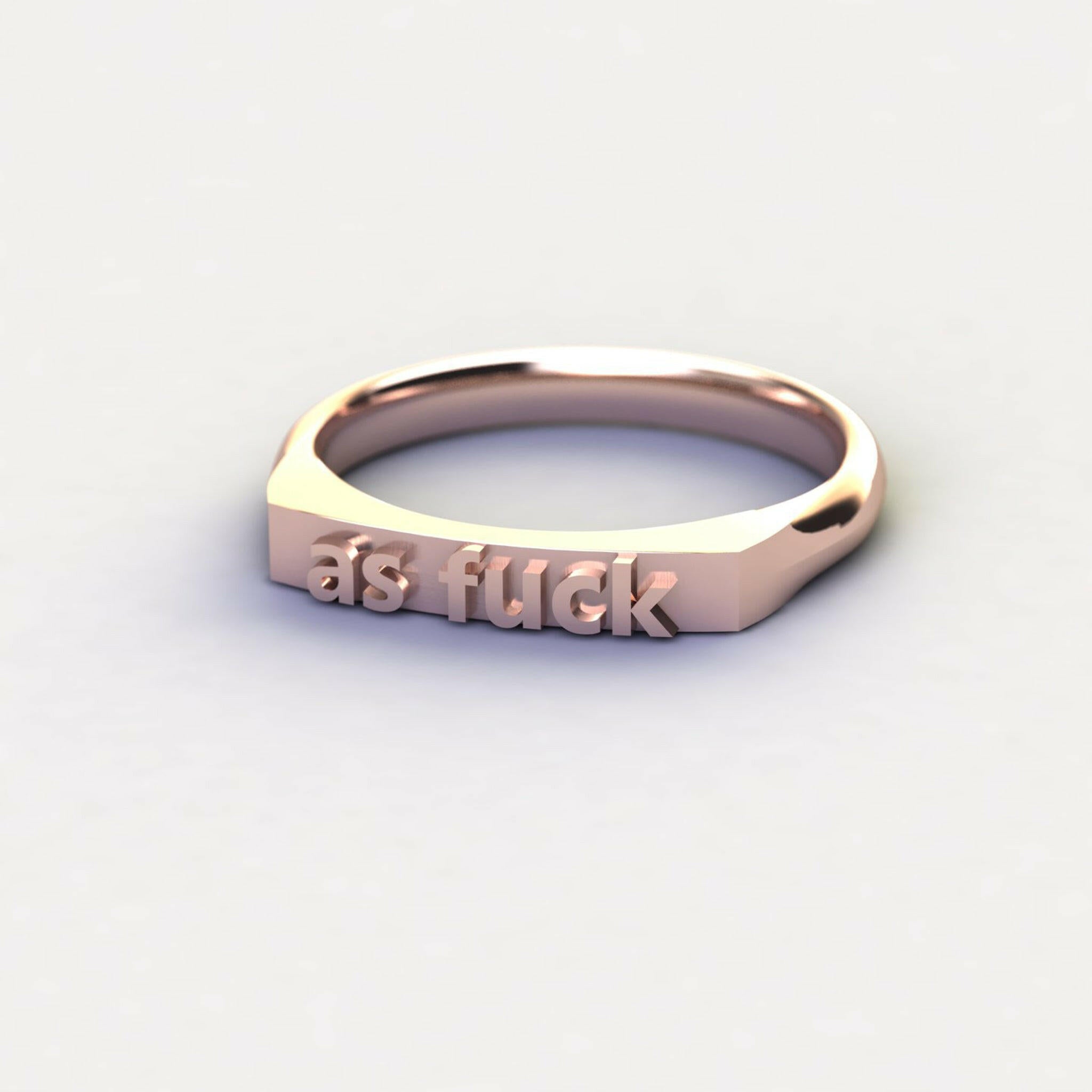as fuck - Ilah Cibis Jewelry-Rings