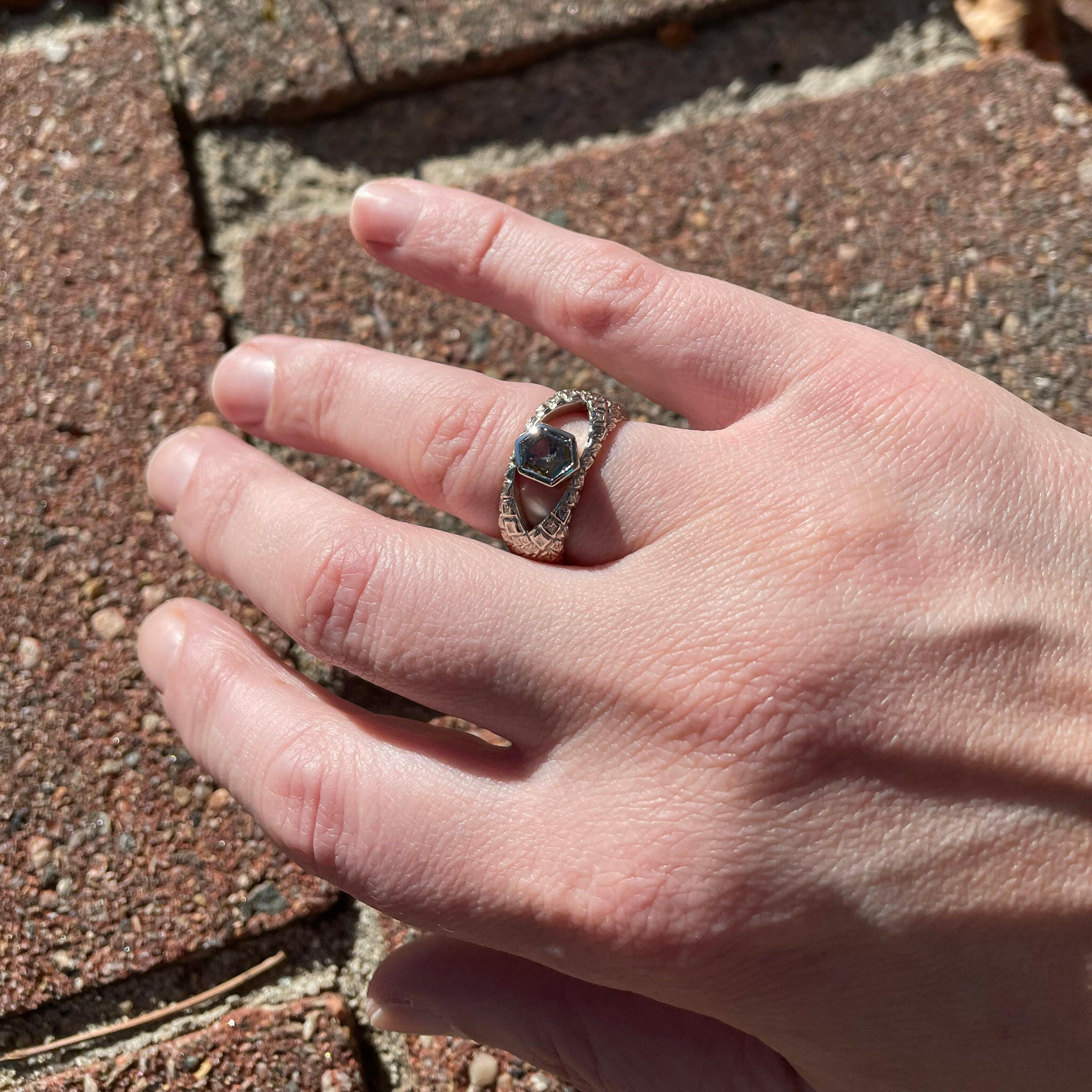unique engagement ring