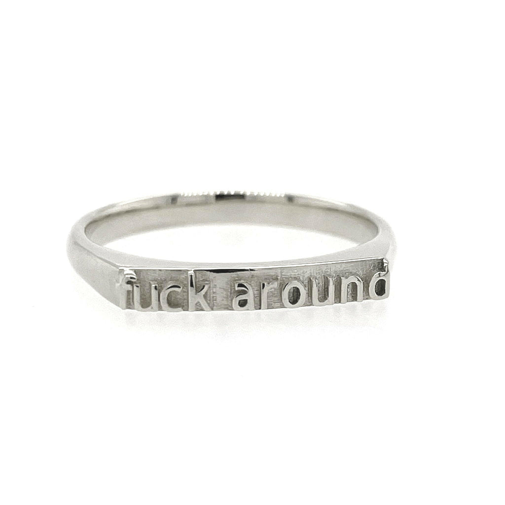 fuck around - Ilah Cibis Jewelry-Rings