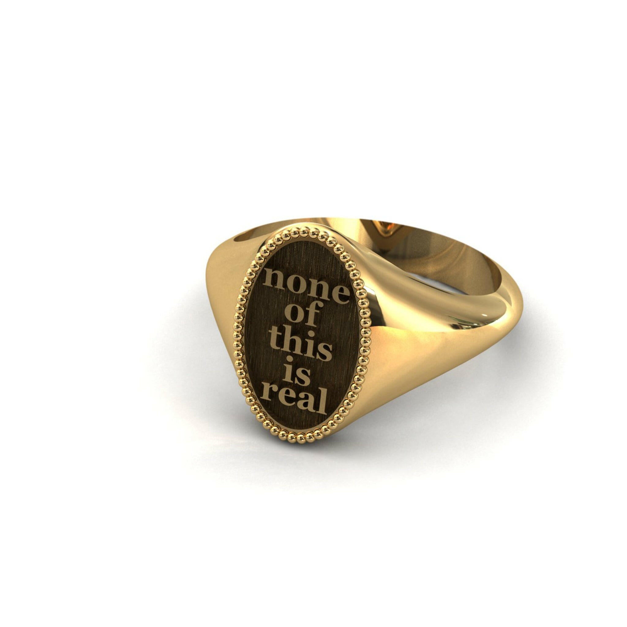 None of This is Real (Sweet) - Ilah Cibis Jewelry-Rings