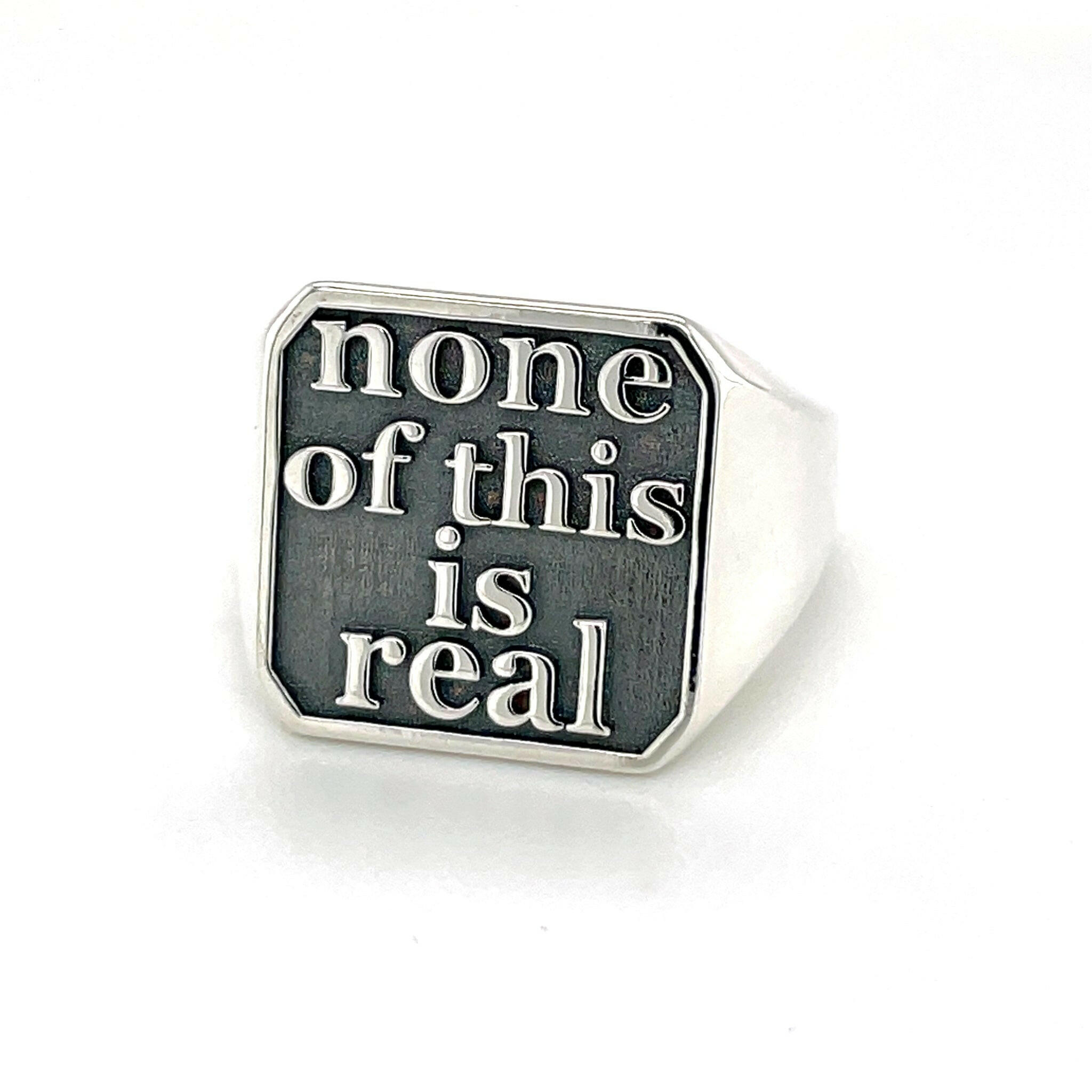None of This is Real (Salty) - Ilah Cibis Jewelry-Rings