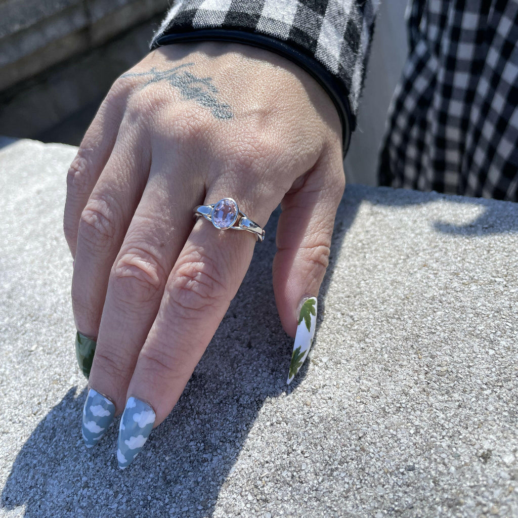 Ovoid Ring - Ilah Cibis Jewelry-Rings