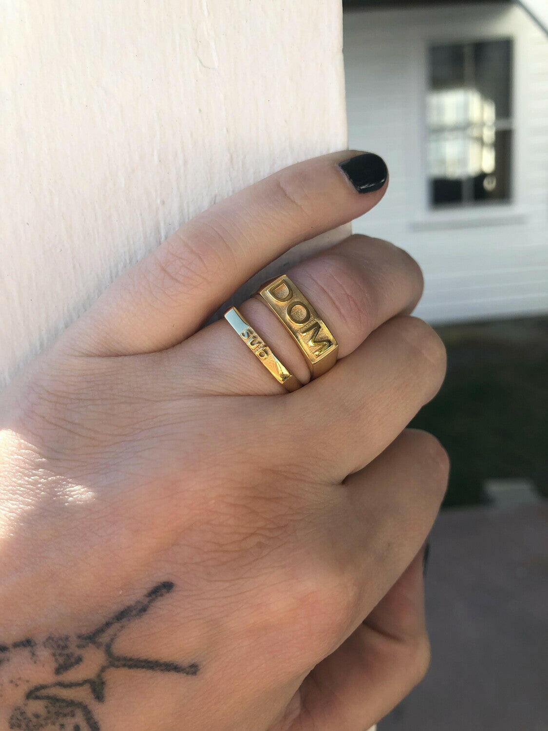 Wide DOM - Ilah Cibis Jewelry-Rings