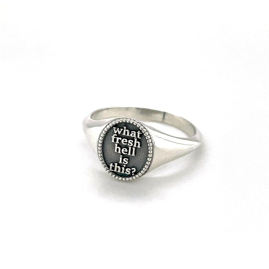 What Fresh Hell Is This?(Sweet) - Ilah Cibis Jewelry-Rings